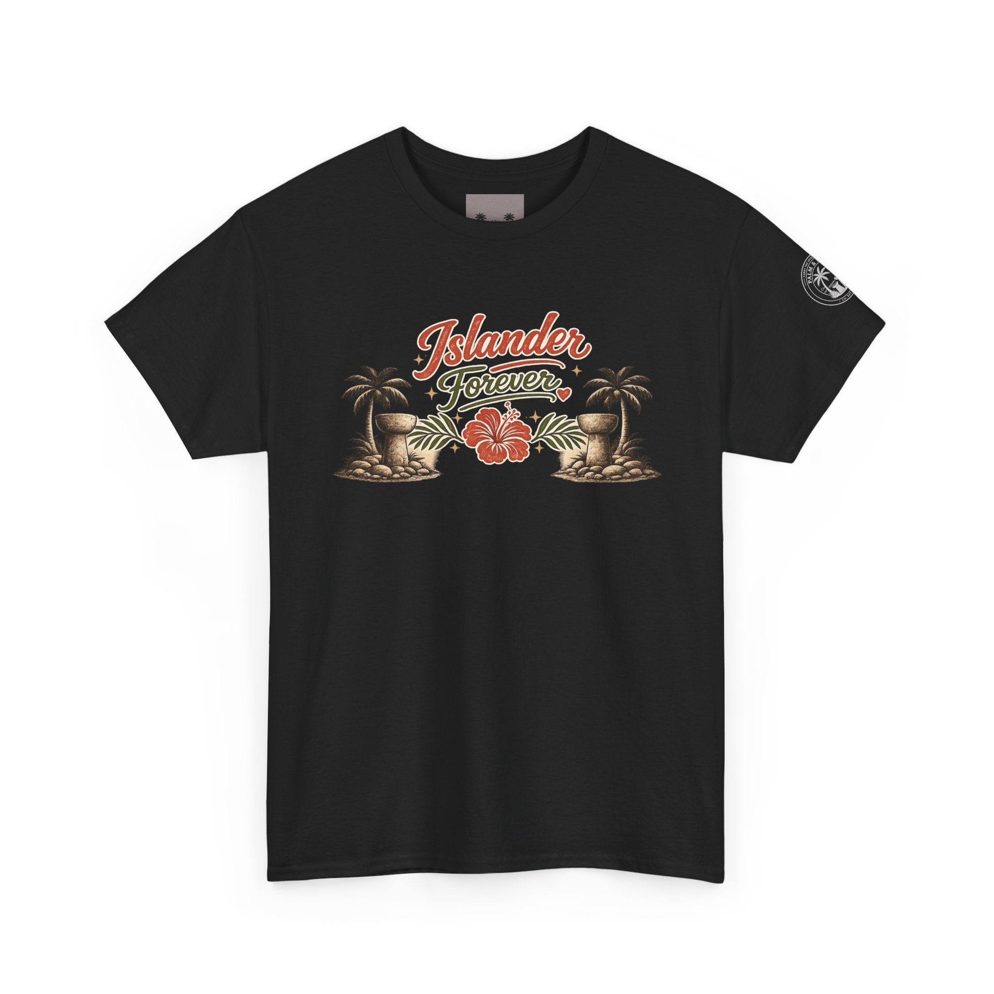Personalized Islander Forever Unisex Heavy Cotton Tee (sample mockup)