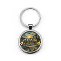 Personalized Round Stainless Steel Keychain (Add your own logo or buy as is)