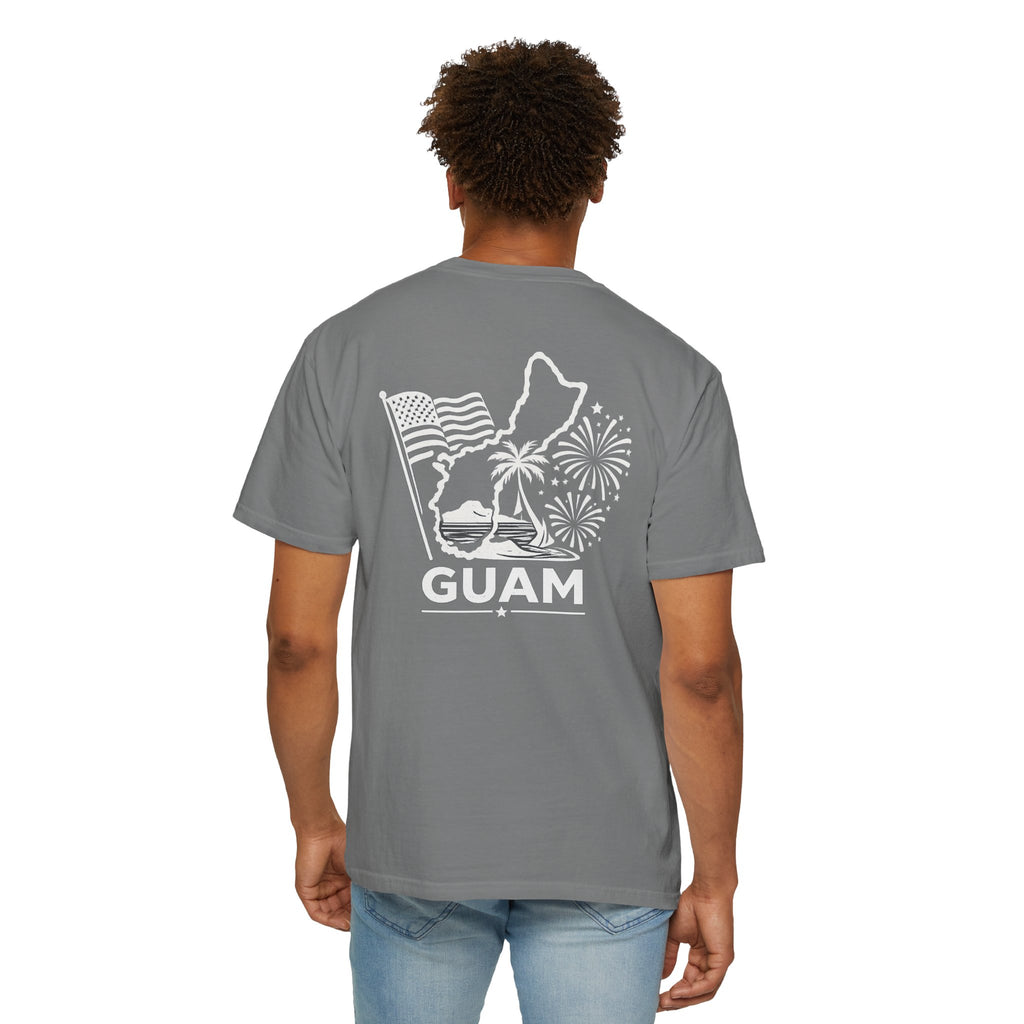 Adults Unisex 4th of July Island-Style T-Shirt