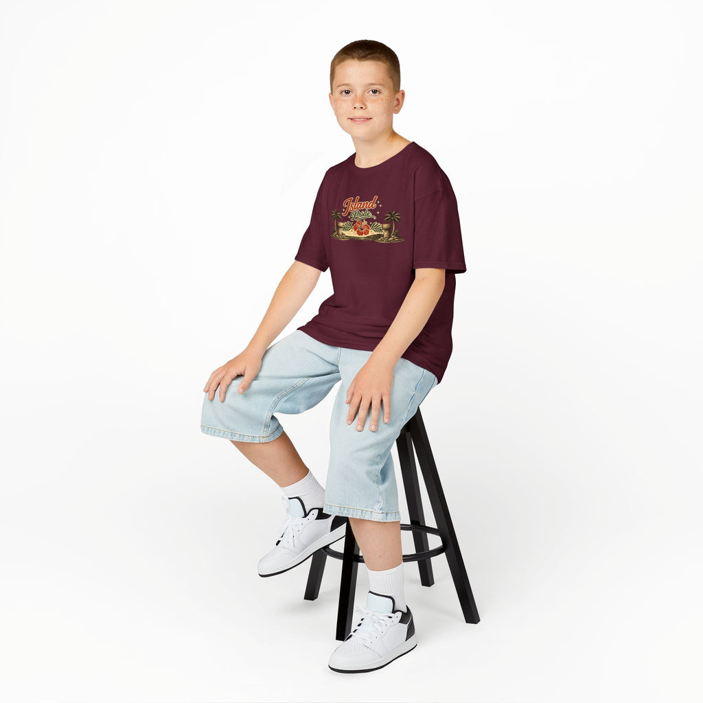 Personalized Kids Island Pride T-shirt (mockup sample)