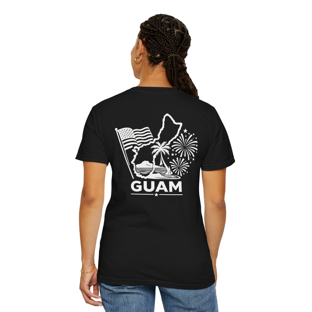 Adults Unisex 4th of July Island-Style T-Shirt