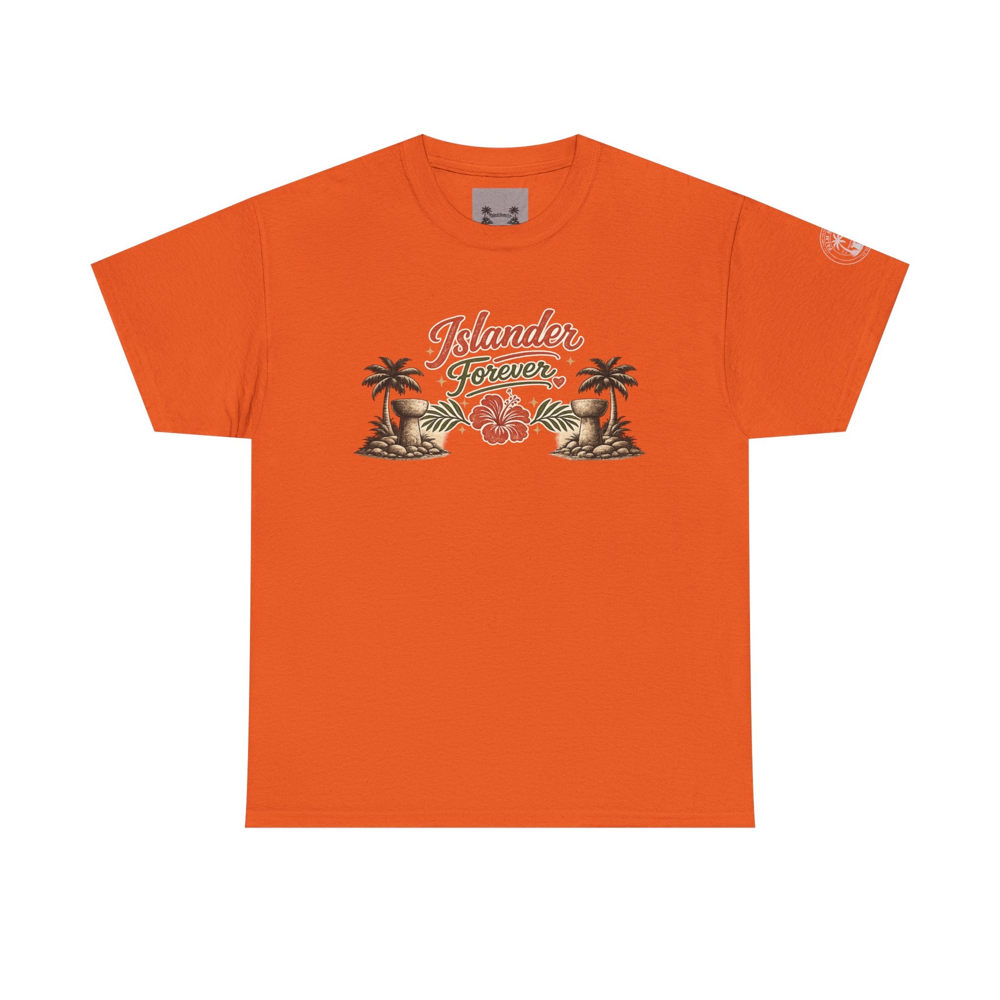 Personalized Islander Forever Unisex Heavy Cotton Tee (sample mockup)