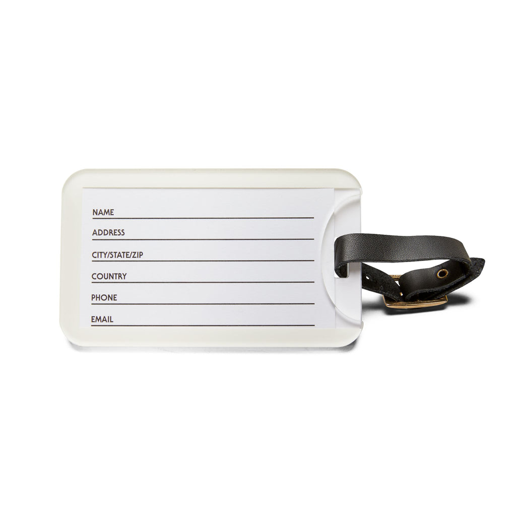Guam Map Pin Luggage Tag | Navy Travel ID Tag