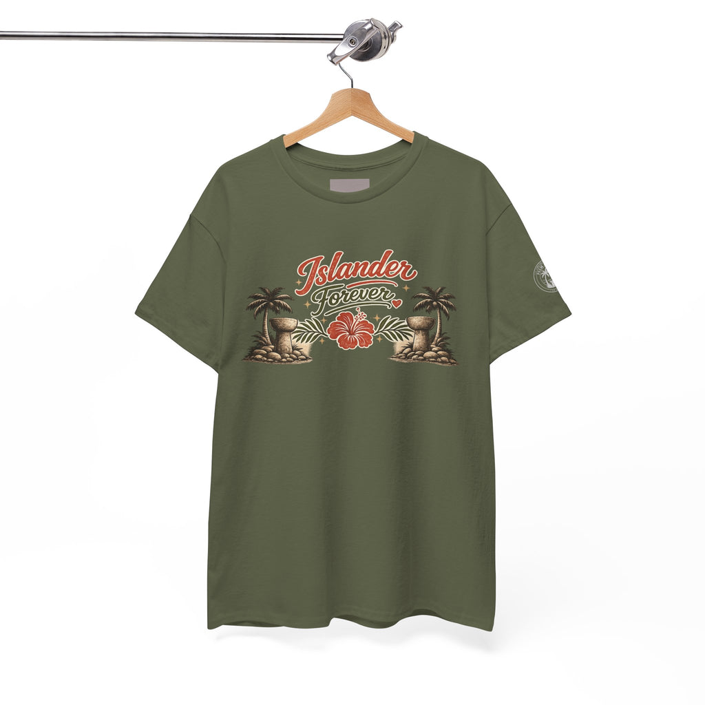 Personalized Islander Forever Unisex Heavy Cotton Tee (sample mockup)