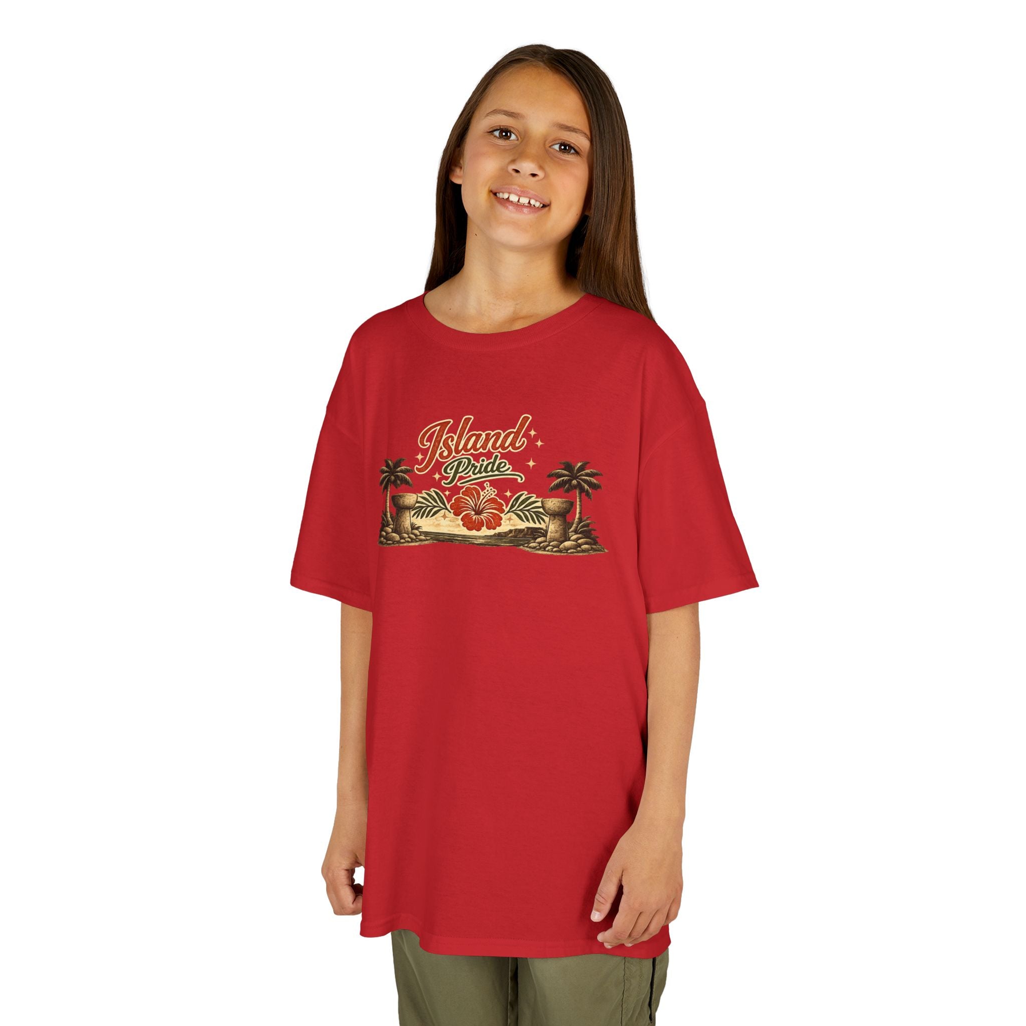 Personalized Kids Island Pride T-shirt (mockup sample)
