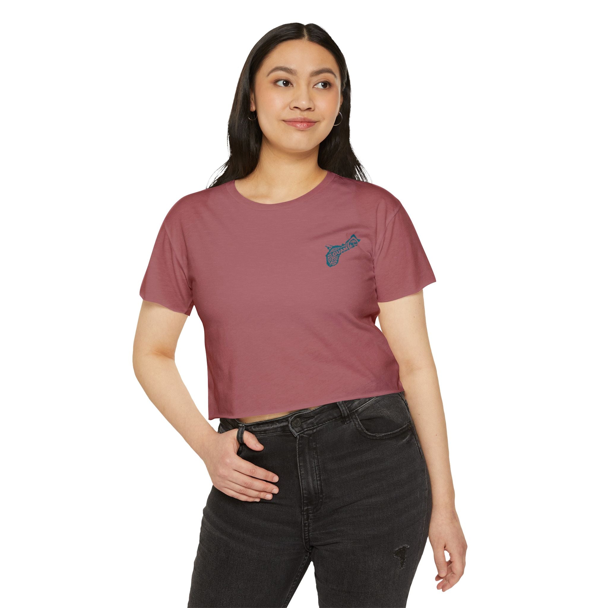 Personalized Boho Embroidered Crop Top