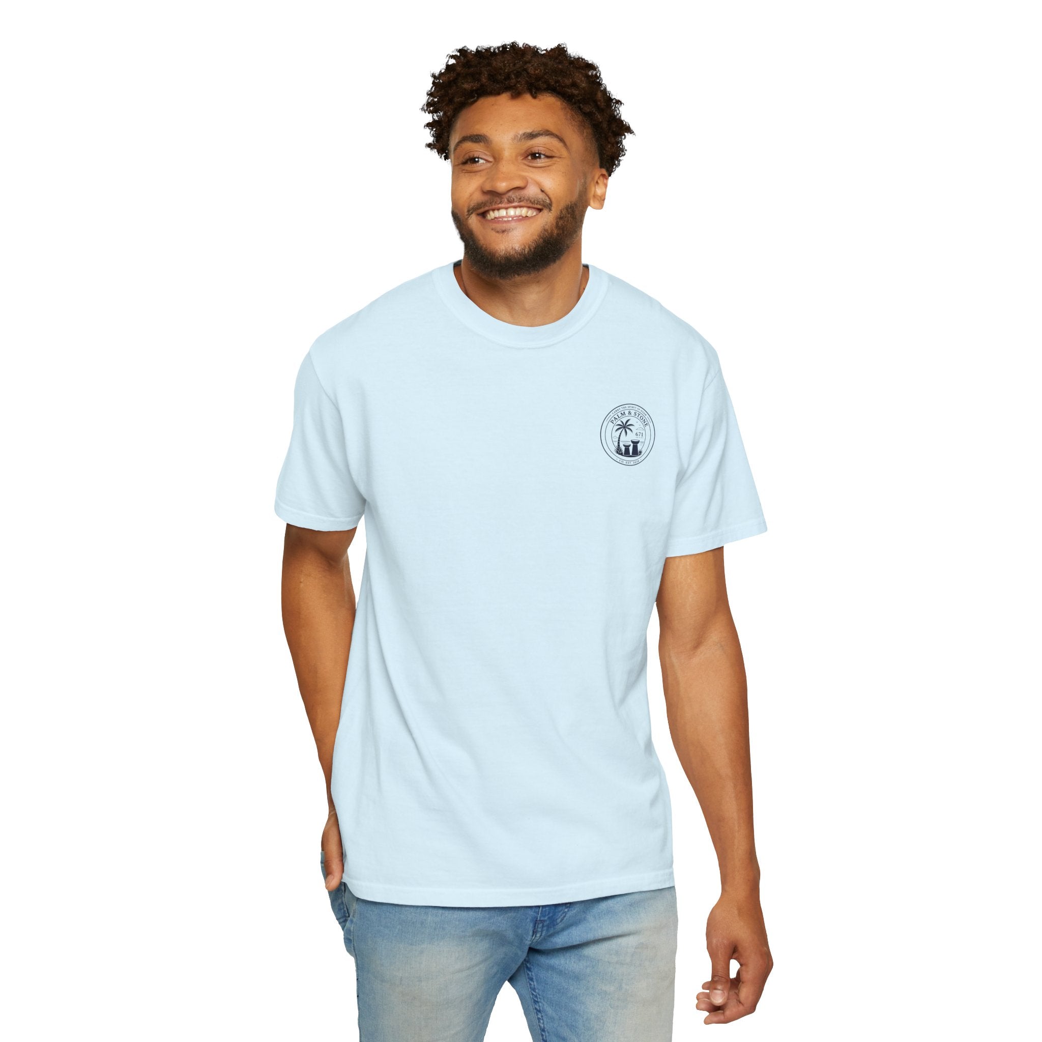 Adults Unisex 4th of July Island-Style T-Shirt