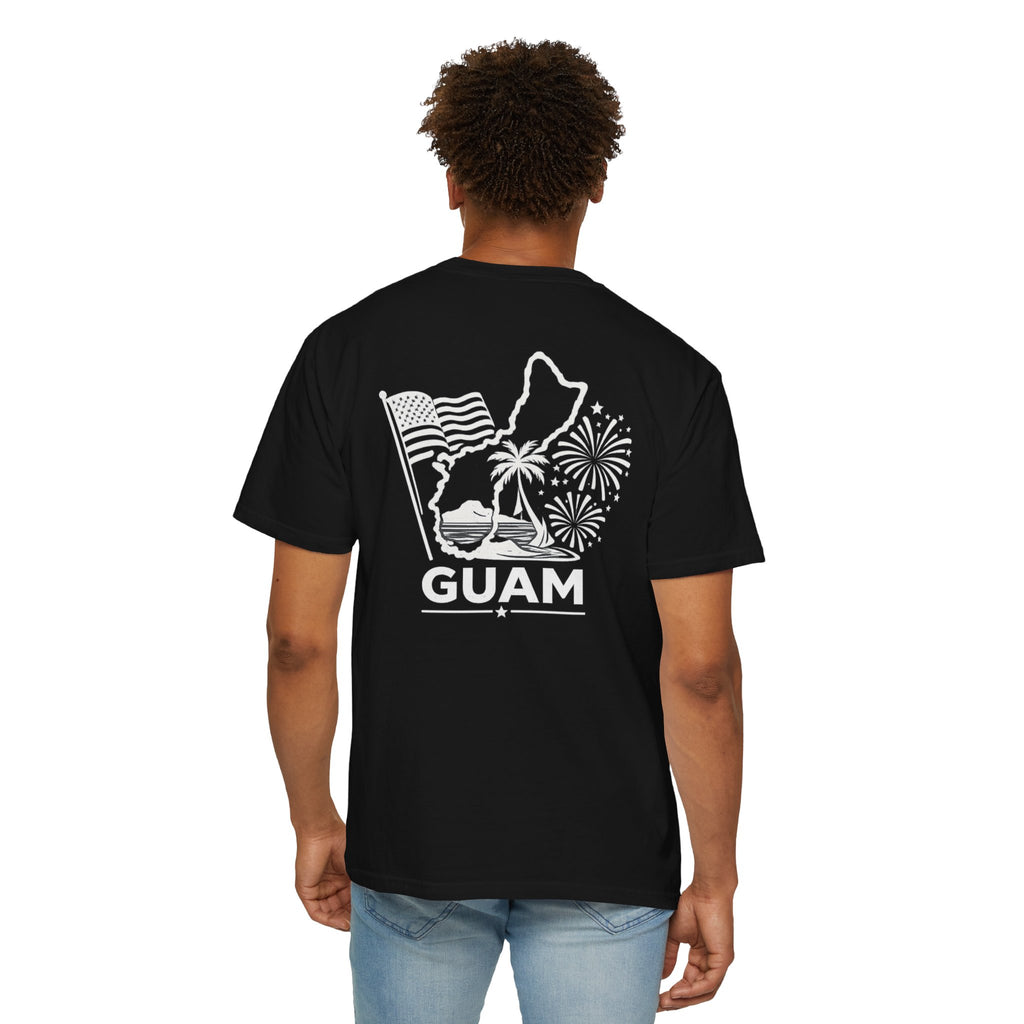 Adults Unisex 4th of July Island-Style T-Shirt