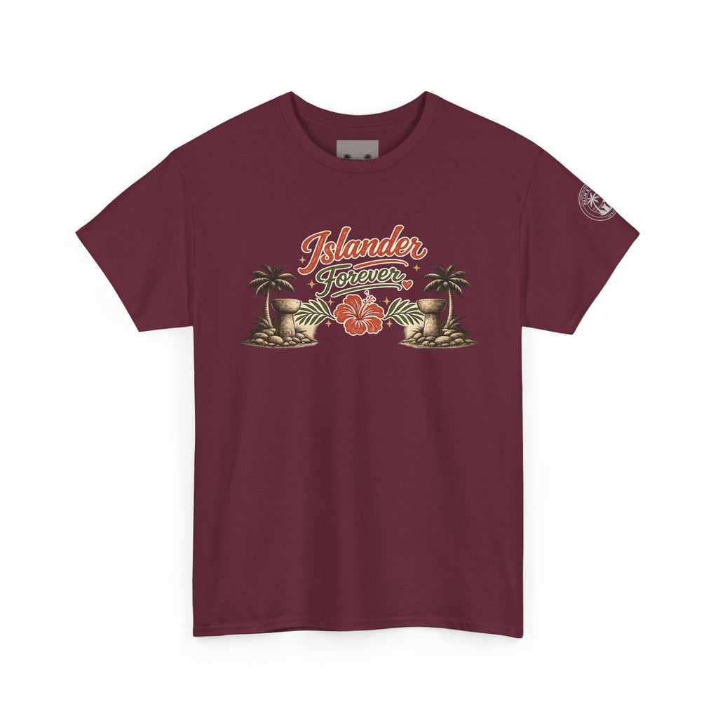 Personalized Islander Forever Unisex Heavy Cotton Tee (sample mockup)