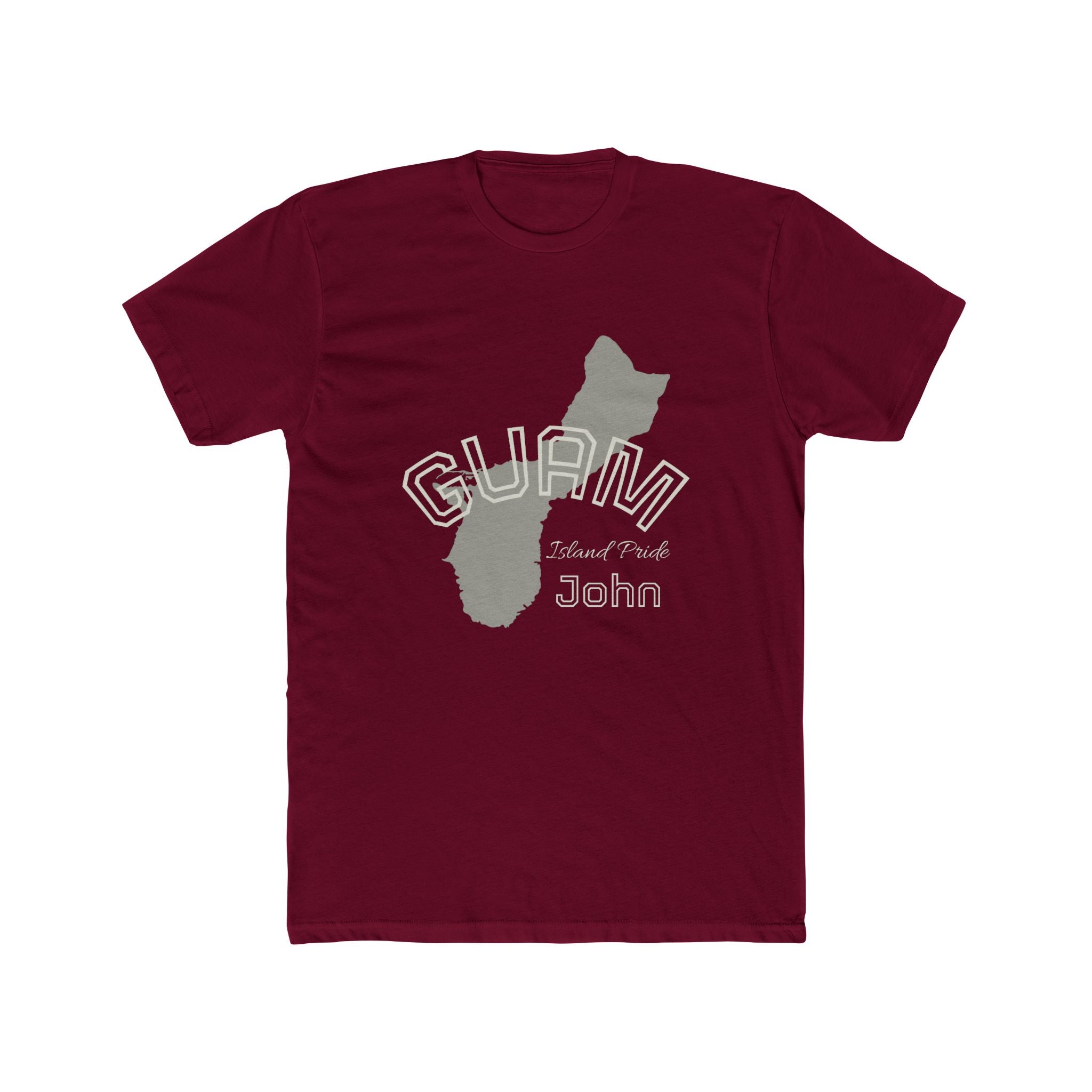 Personalize Guam Island Pride T-shirt | Custom Name T-shirt