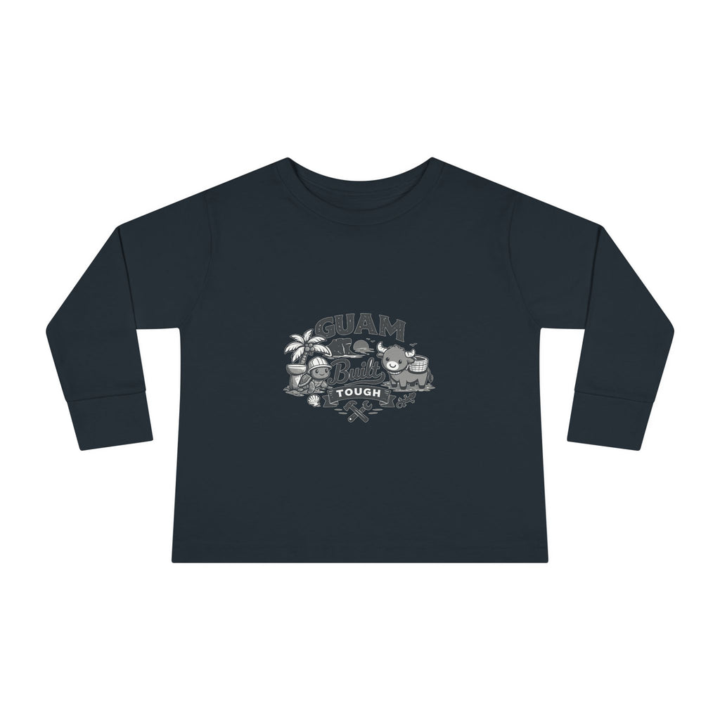 Guam Built Tough Toddler Long Sleeve Tee
