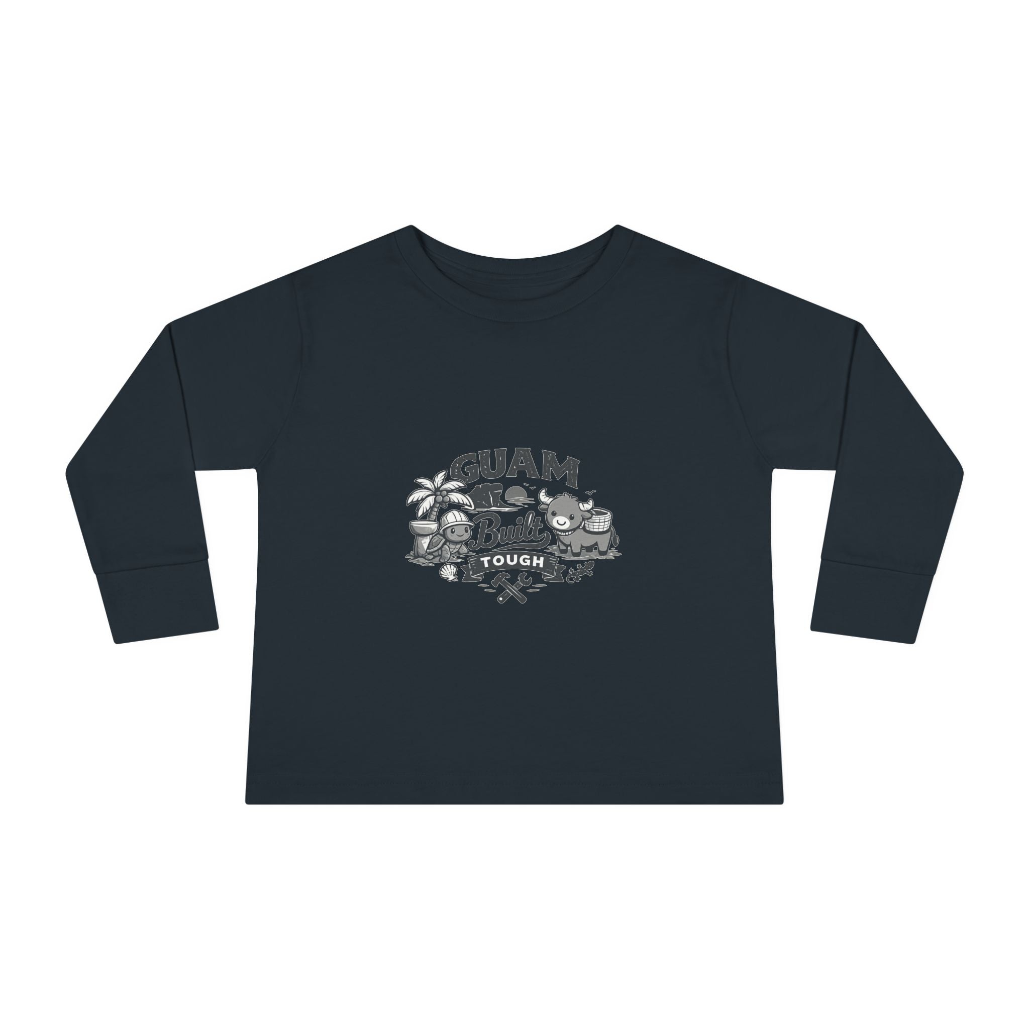 Guam Built Tough Toddler Long Sleeve Tee