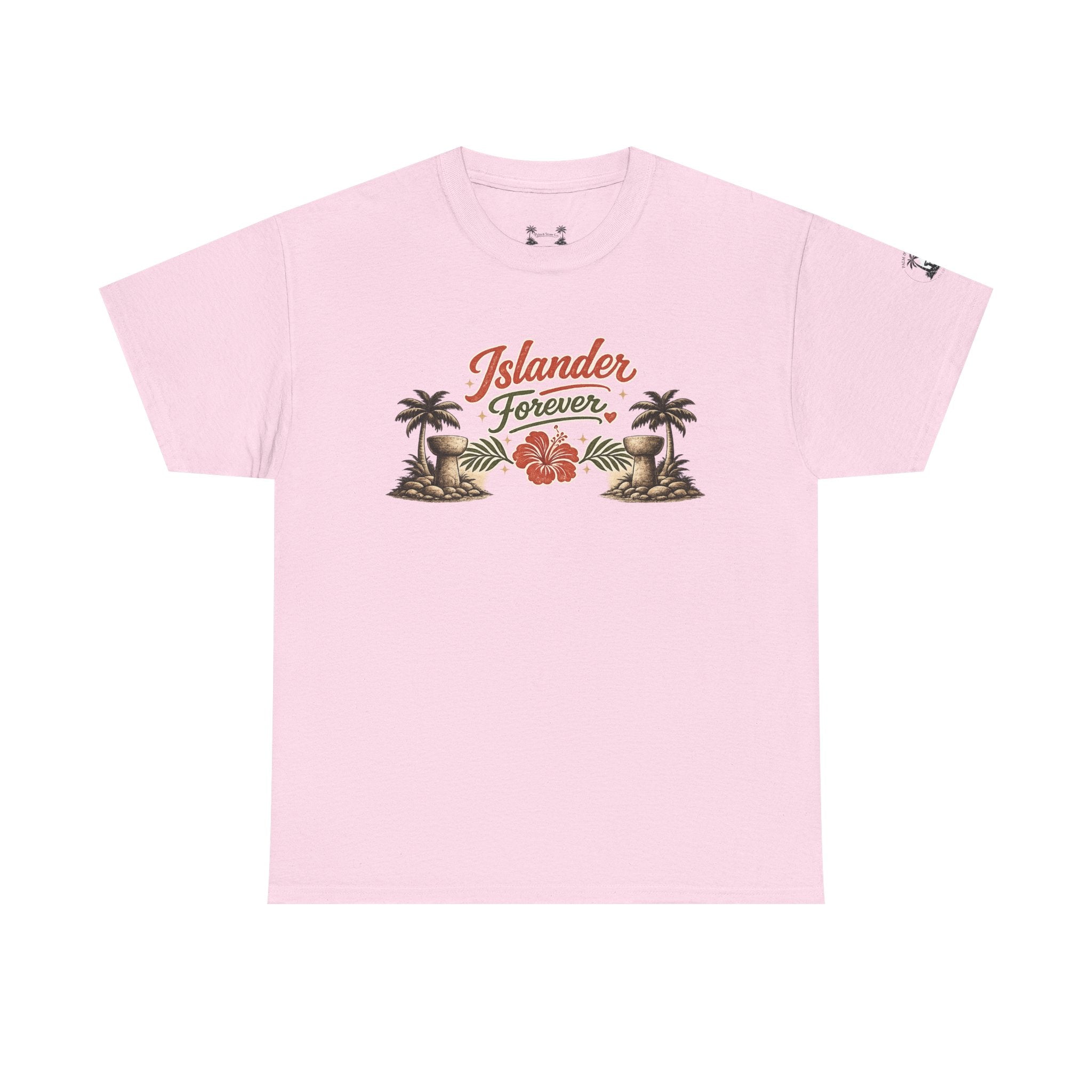 Personalized Islander Forever Unisex Heavy Cotton Tee (sample mockup)