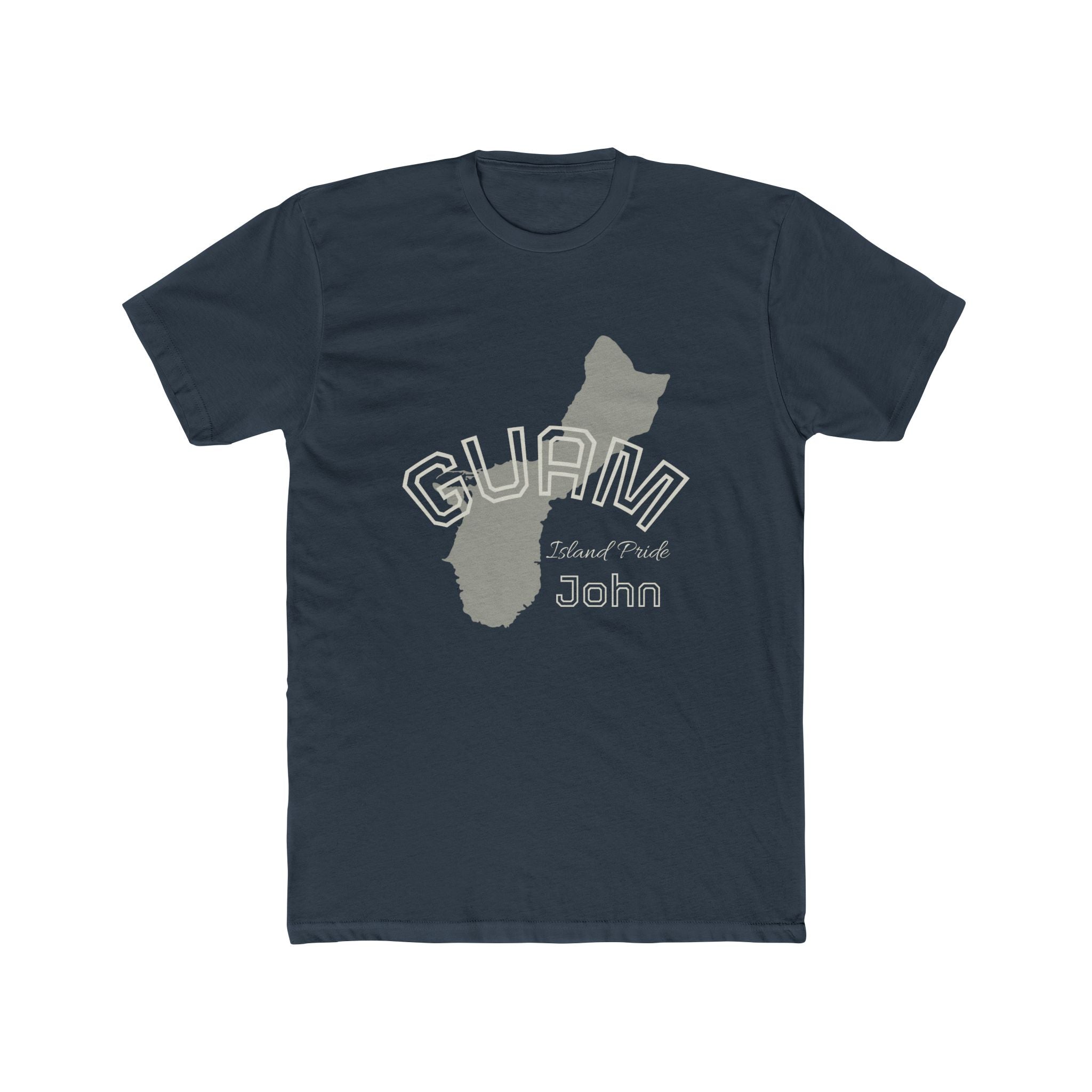 Personalize Guam Island Pride T-shirt | Custom Name T-shirt