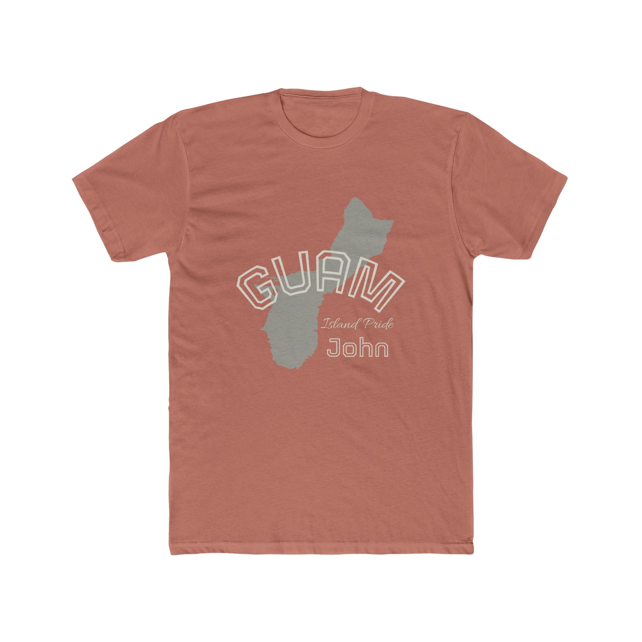 Personalize Guam Island Pride T-shirt | Custom Name T-shirt