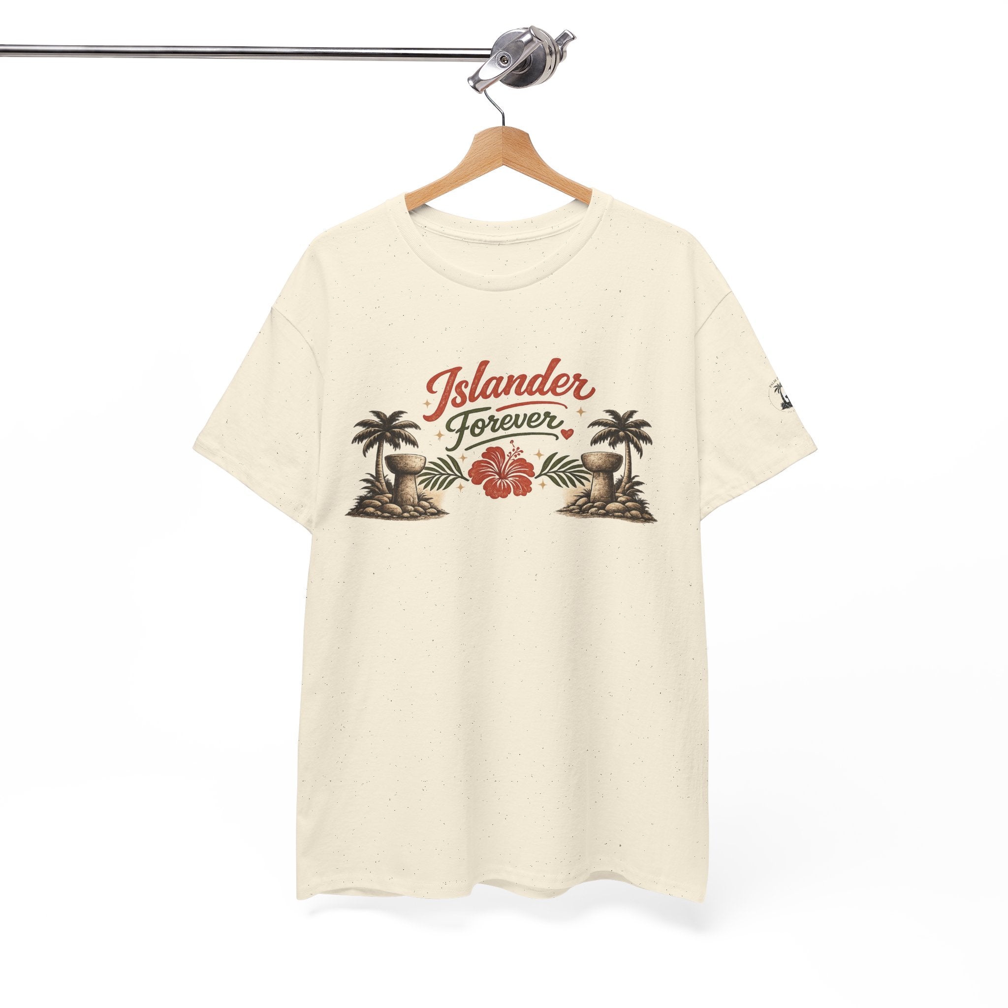 Personalized Islander Forever Unisex Heavy Cotton Tee (sample mockup)