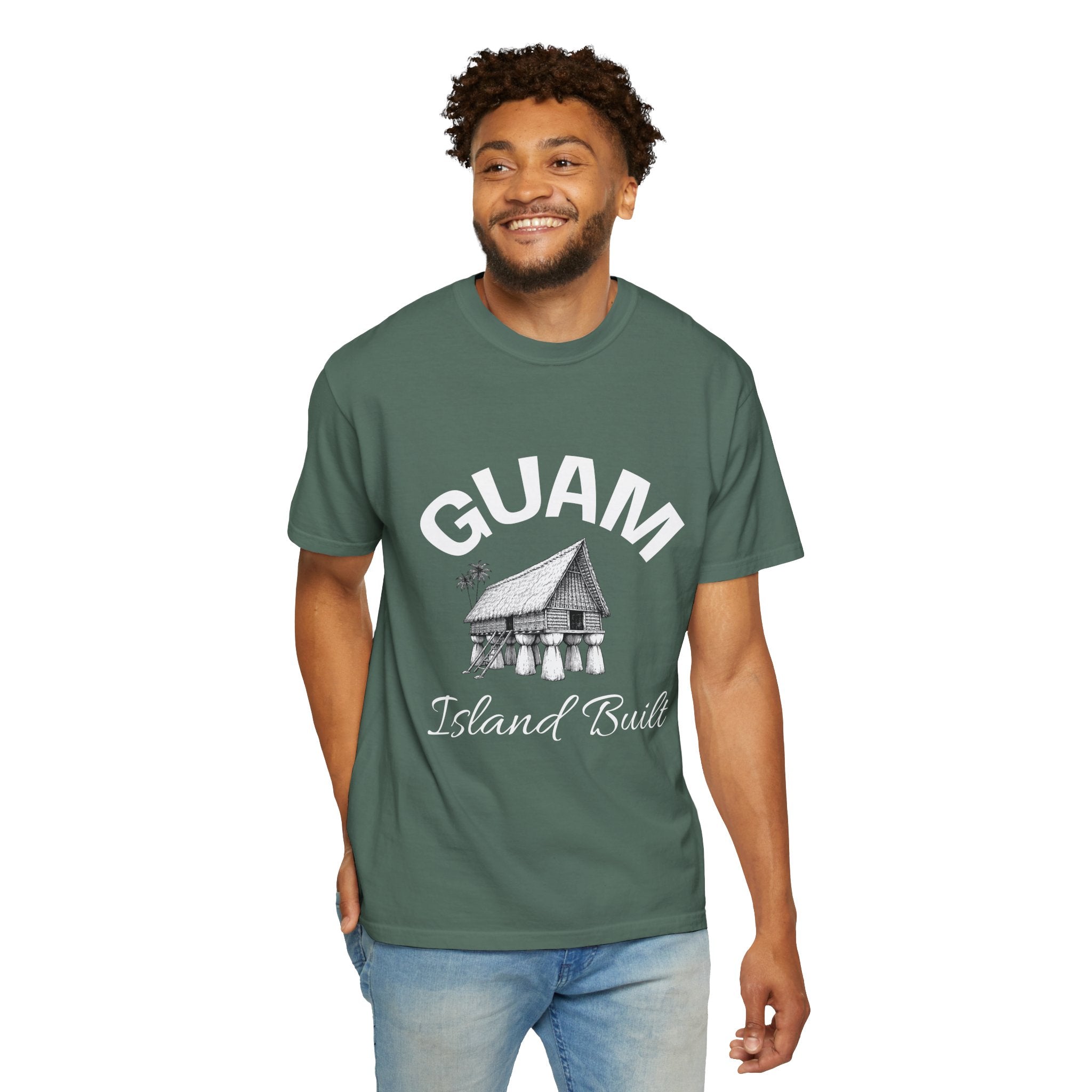 GUAM Island Built T-shirt | Unisex T-shirt