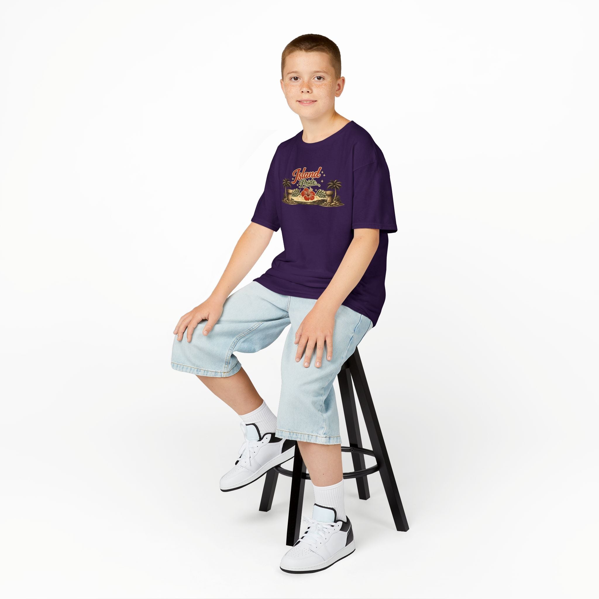 Personalized Kids Island Pride T-shirt (mockup sample)