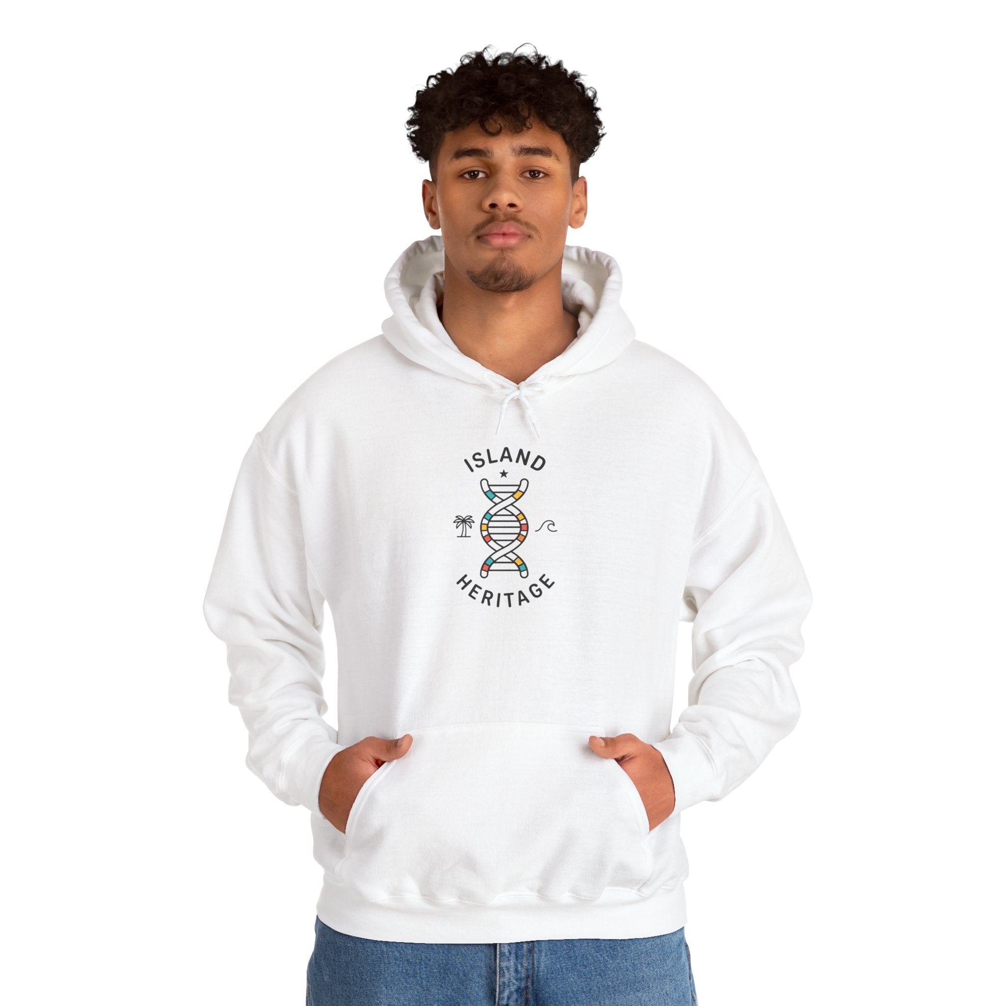 Island Heritage Hoodie | Caribbean pride, tropical colors