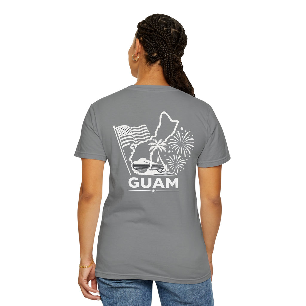 Adults Unisex 4th of July Island-Style T-Shirt
