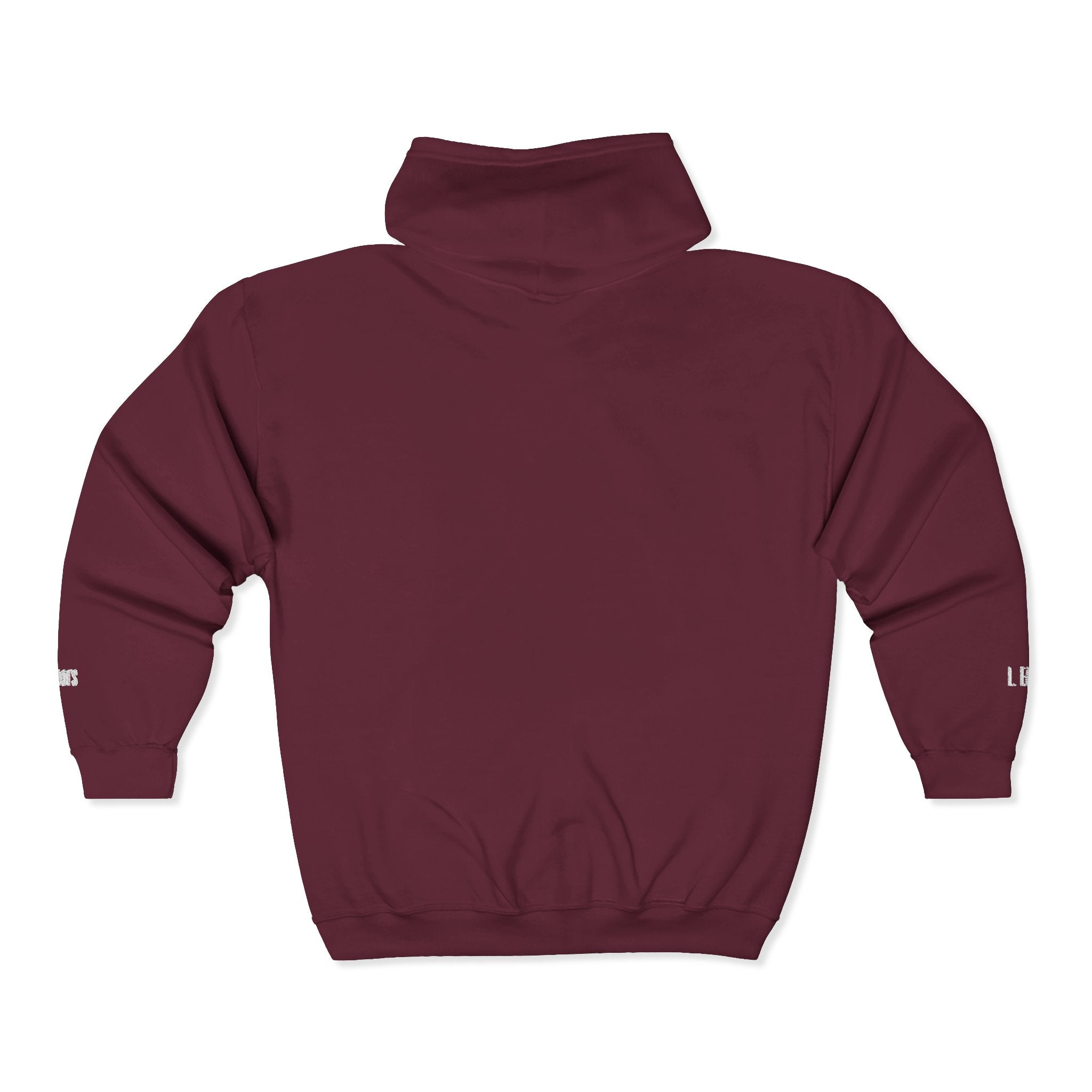 Personalized Unisex Heavy Blend™ Full Zip Hooded Sweatshirt (Add your school name, logo, subject, initials)