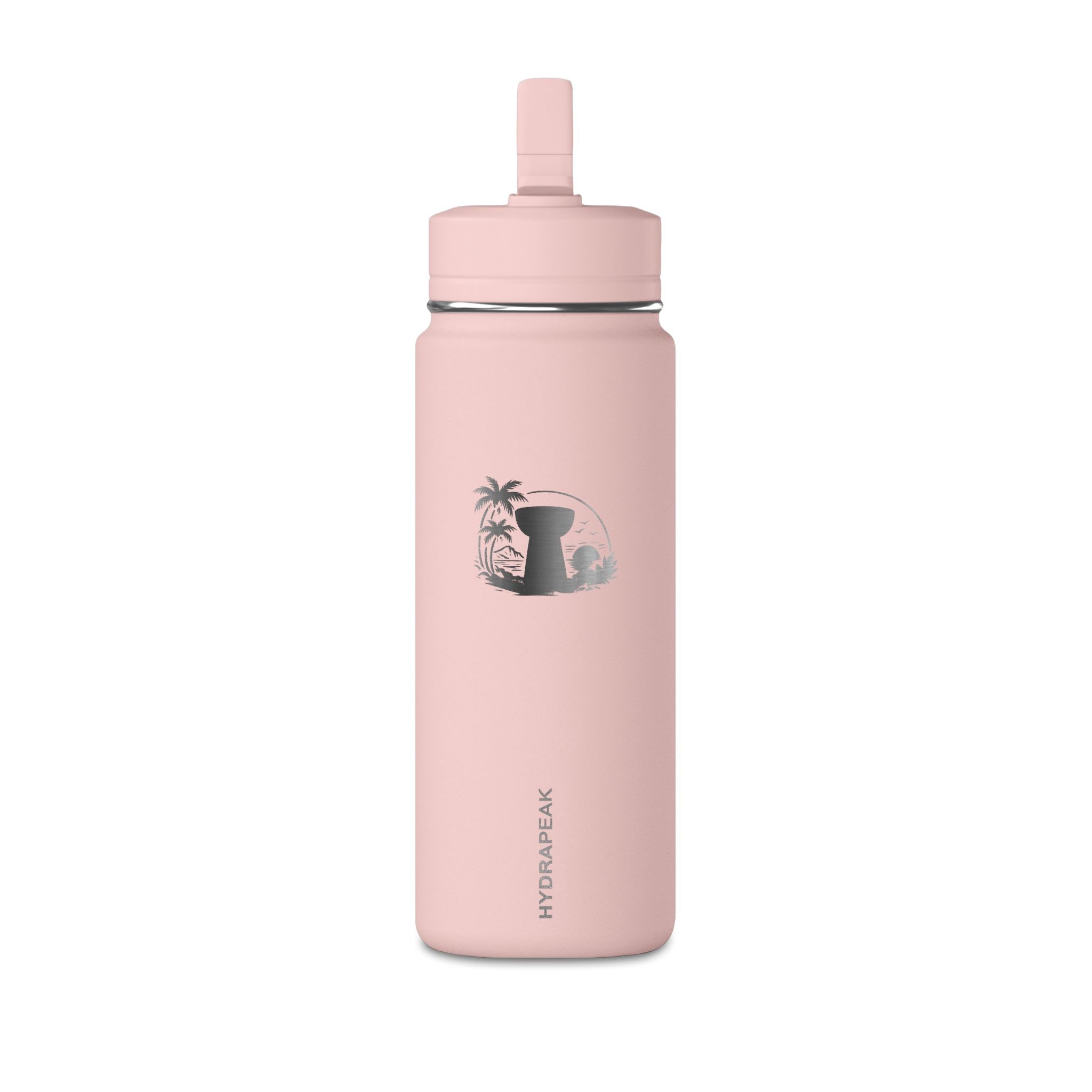 Personalized 20oz Mini Water Straw Bottle (Add Your Own Image, Logo or Text)