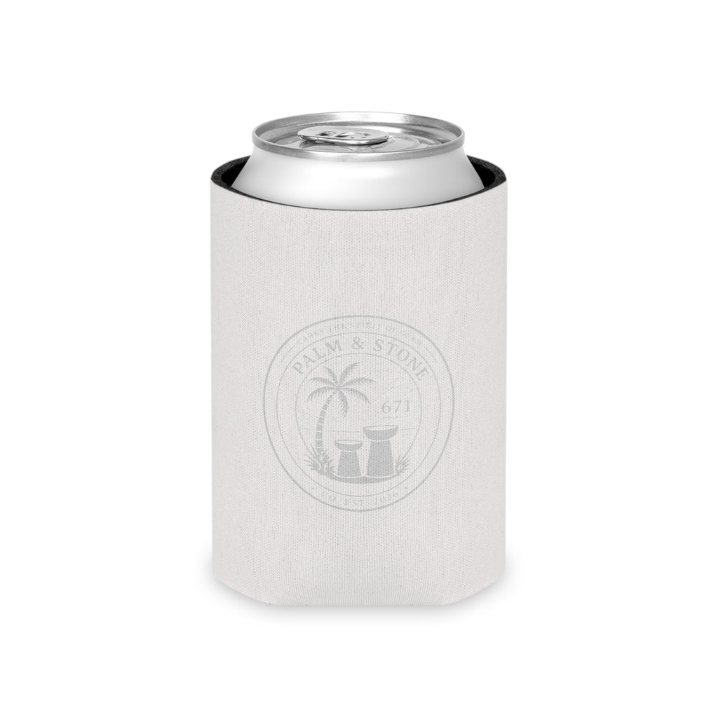 WHITE Guam Seal Tampa Can Cooler/Koozie