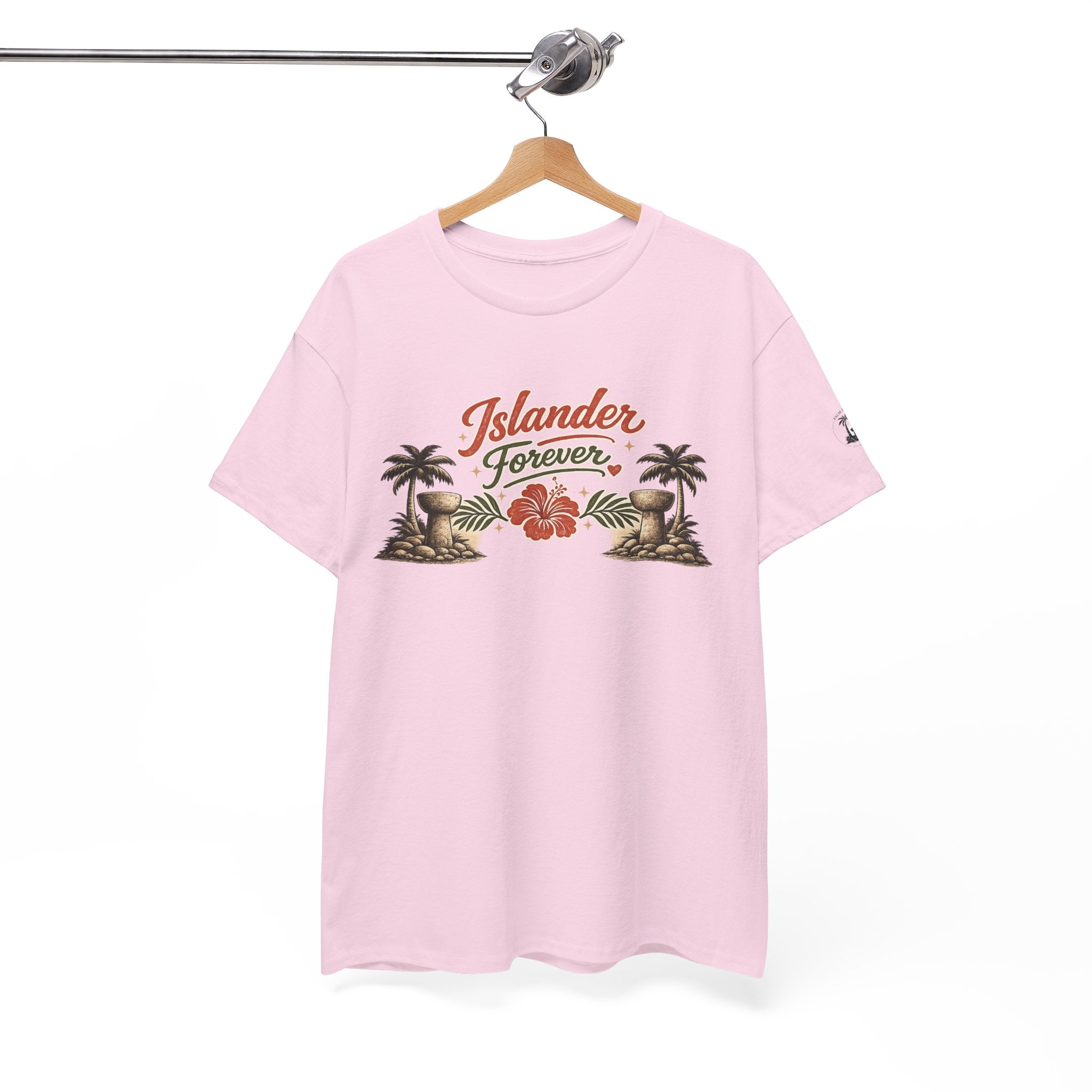 Personalized Islander Forever Unisex Heavy Cotton Tee (sample mockup)