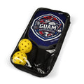 Pickleball Paddles Kit | Guam Athletic Collection Graphic Set (2 Paddles + 2 Balls)