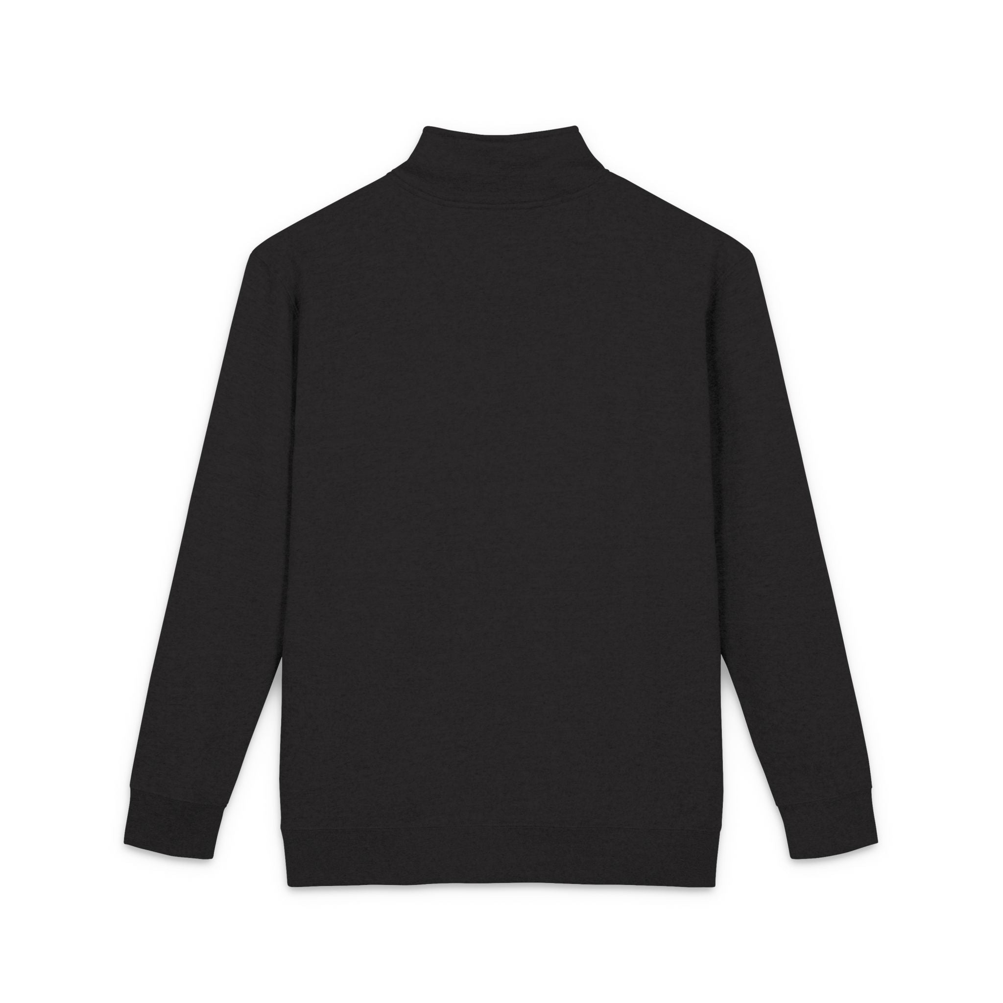 Embroidered Chest Pullover | Cozy Quarter-Zip Fleece