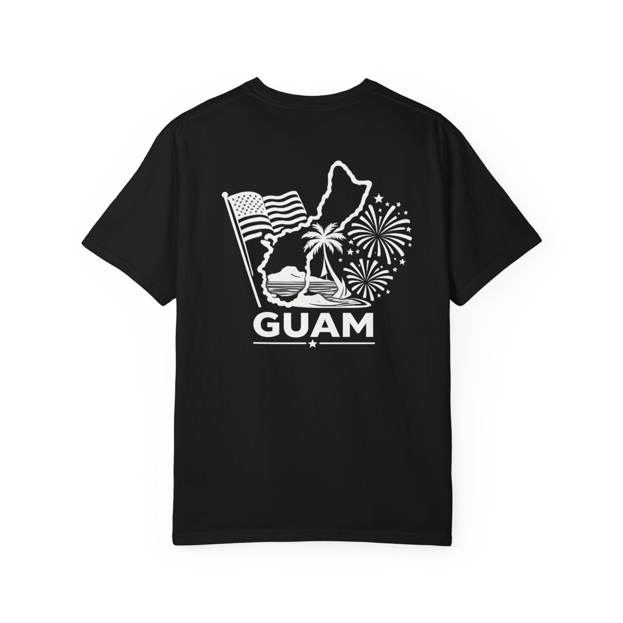 Adults Unisex 4th of July Island-Style T-Shirt