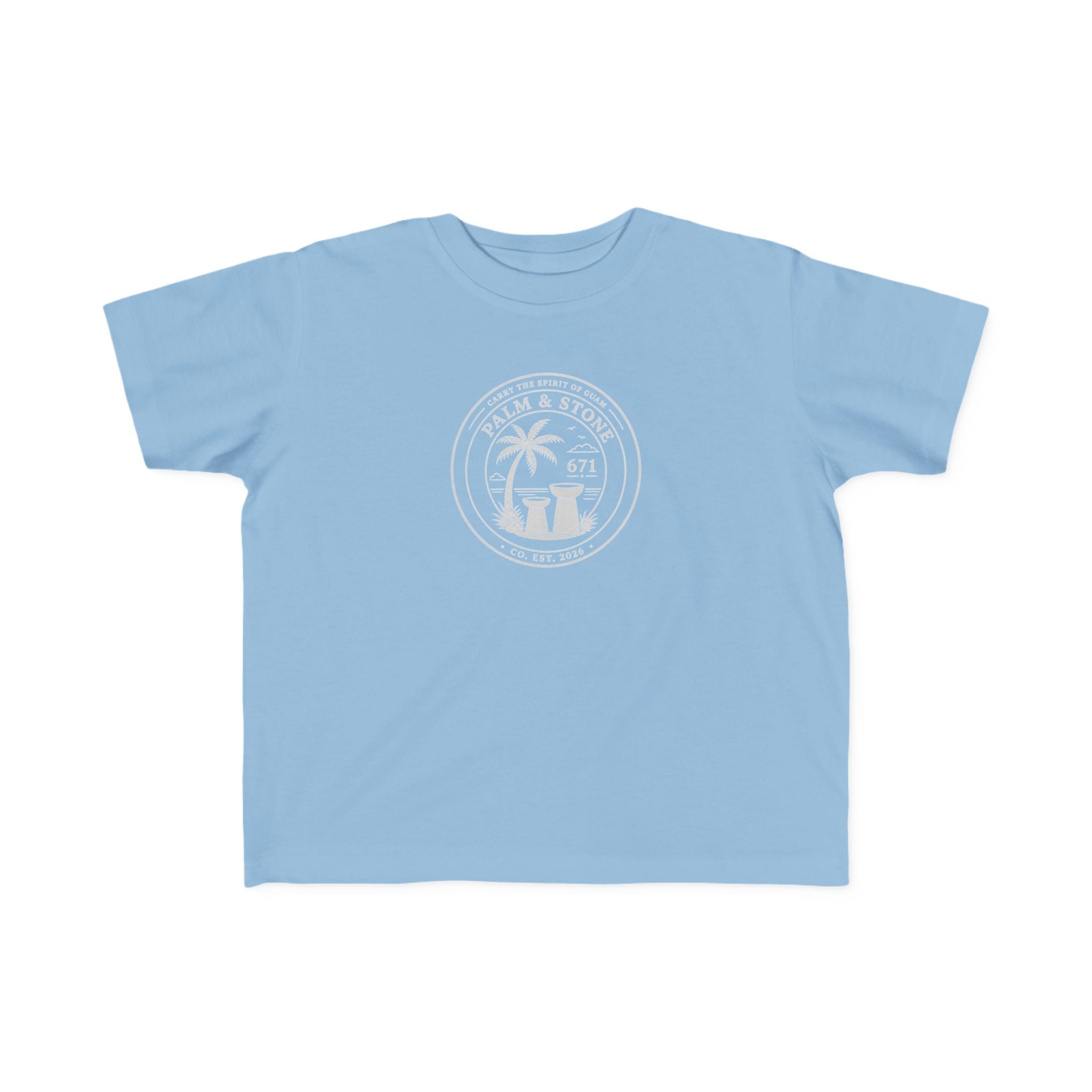 Toddler 4th of July Island Style Tee