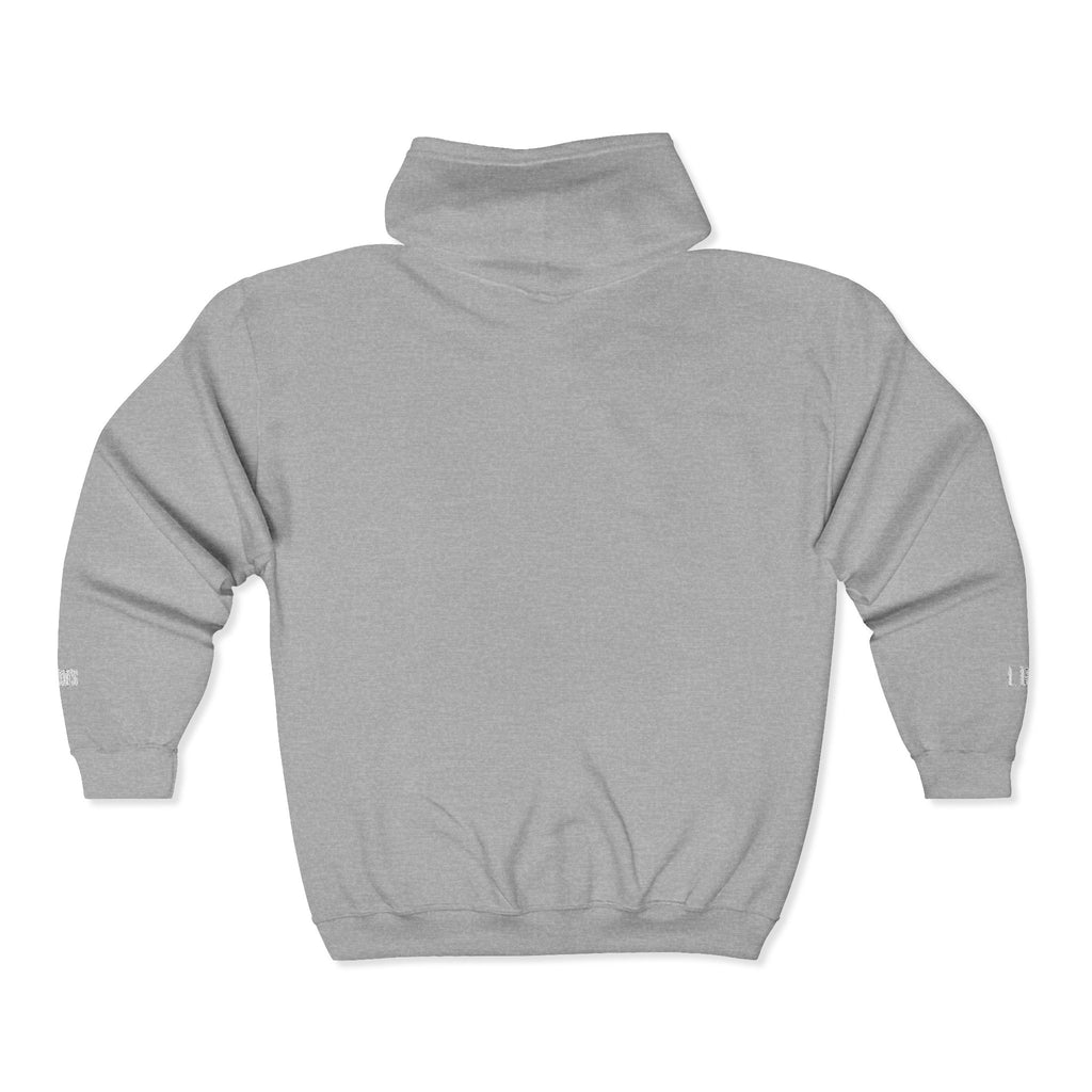 Personalized Unisex Heavy Blend™ Full Zip Hooded Sweatshirt (Add your school name, logo, subject, initials)
