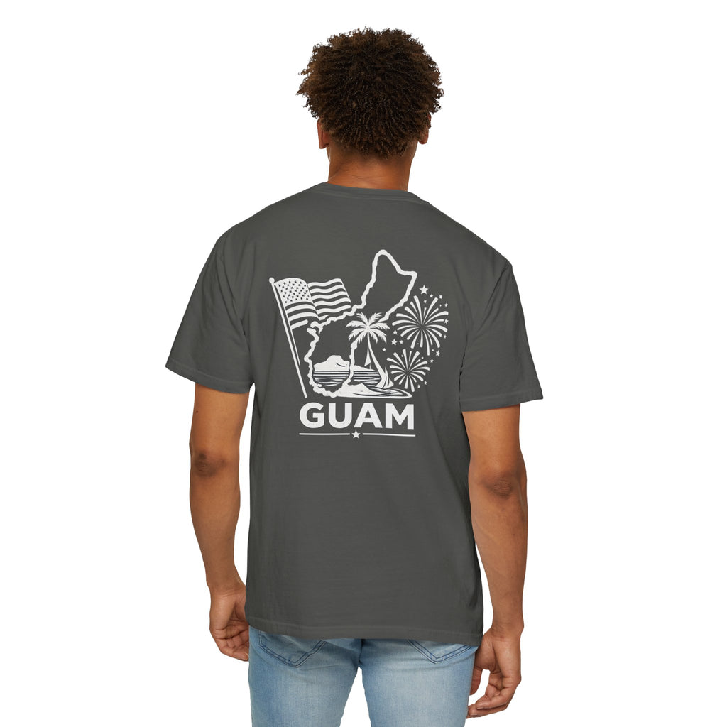 Adults Unisex 4th of July Island-Style T-Shirt