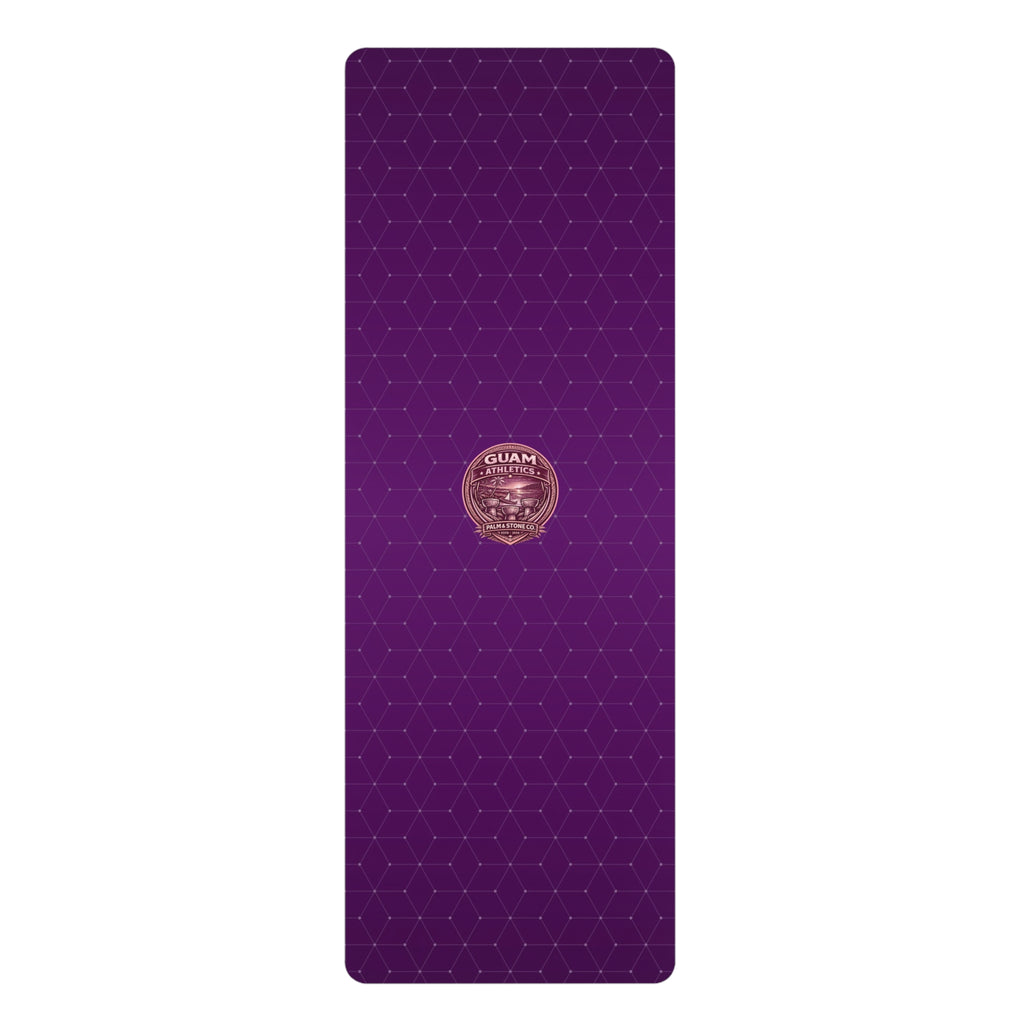 Palm & Stone Guam Ahtletics Seal Rubber Yoga Mat | Non-Slip Travel & Studio Mat