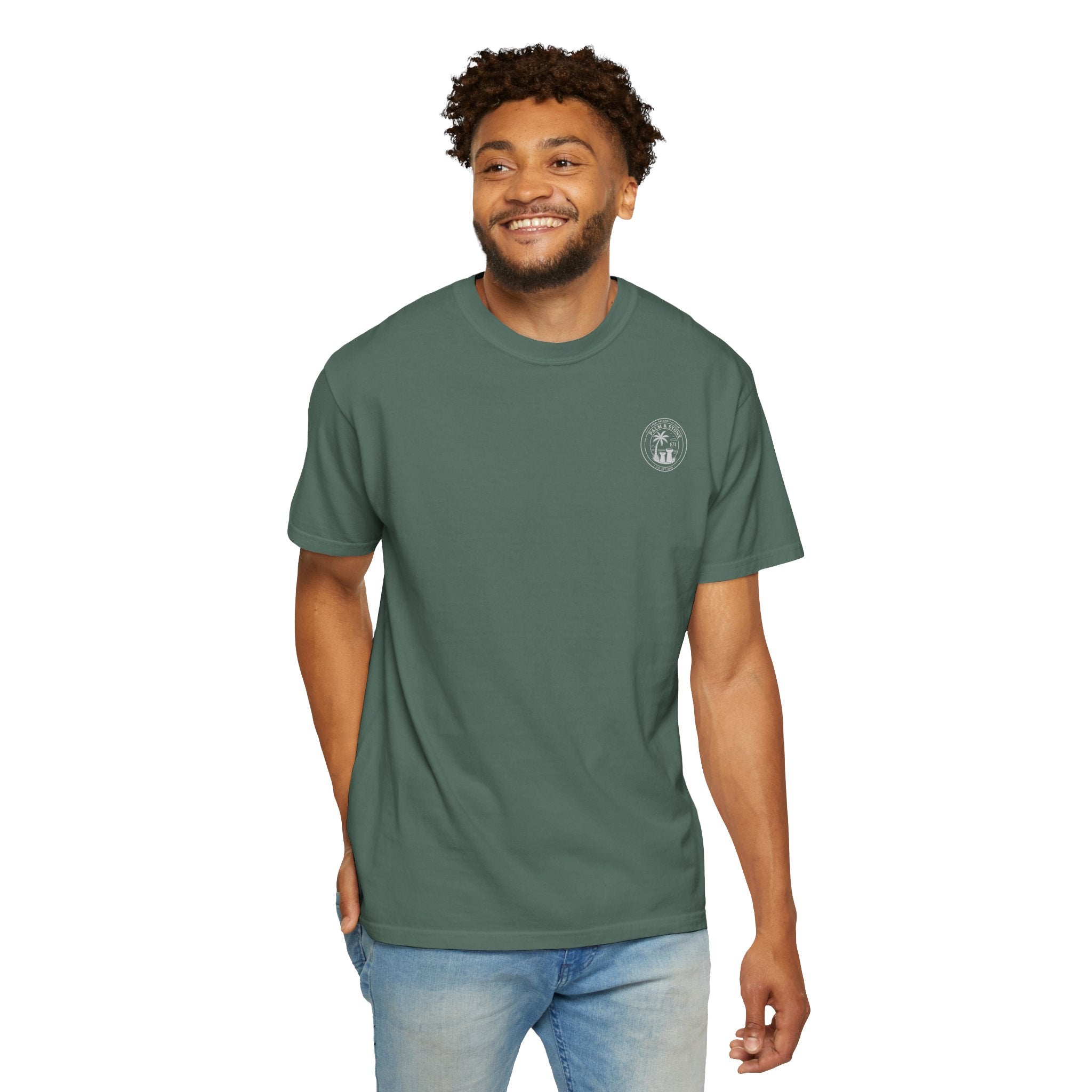 Adults Unisex 4th of July Island-Style T-Shirt