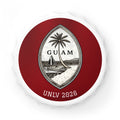 Personalized Guam Crest Bottle Opener (sample mockup shown)