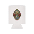 WHITE Guam Seal Tampa Can Cooler/Koozie