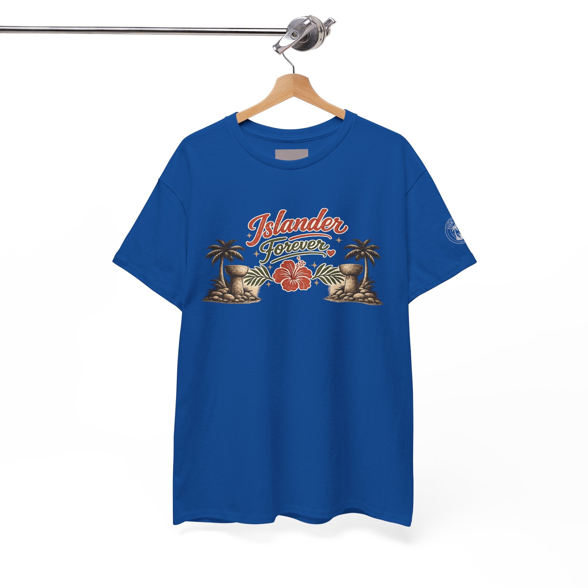 Personalized Islander Forever Unisex Heavy Cotton Tee (sample mockup)
