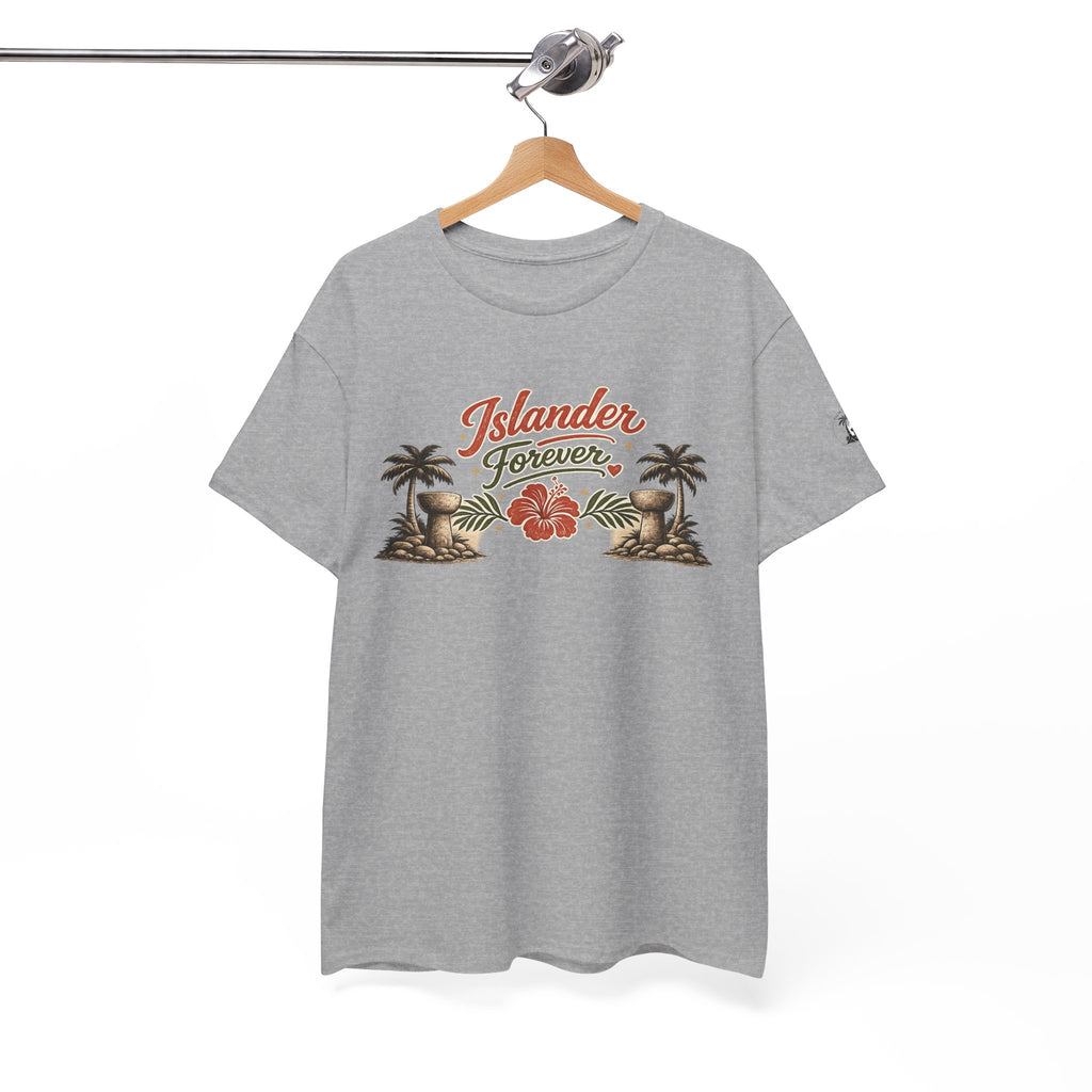 Personalized Islander Forever Unisex Heavy Cotton Tee (sample mockup)