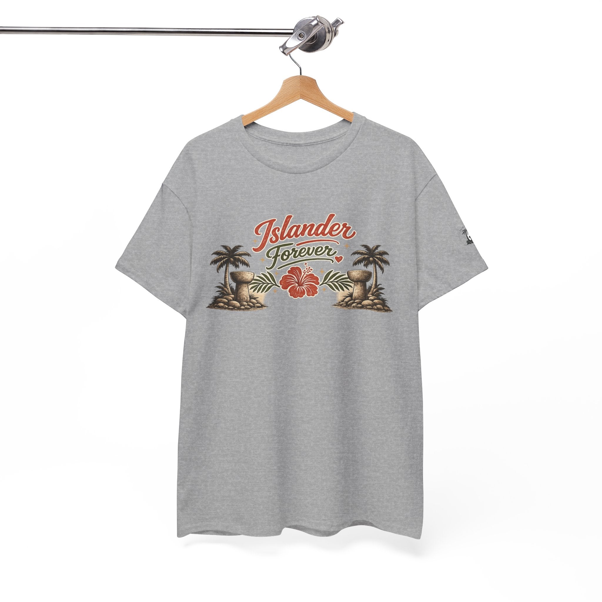 Personalized Islander Forever Unisex Heavy Cotton Tee (sample mockup)