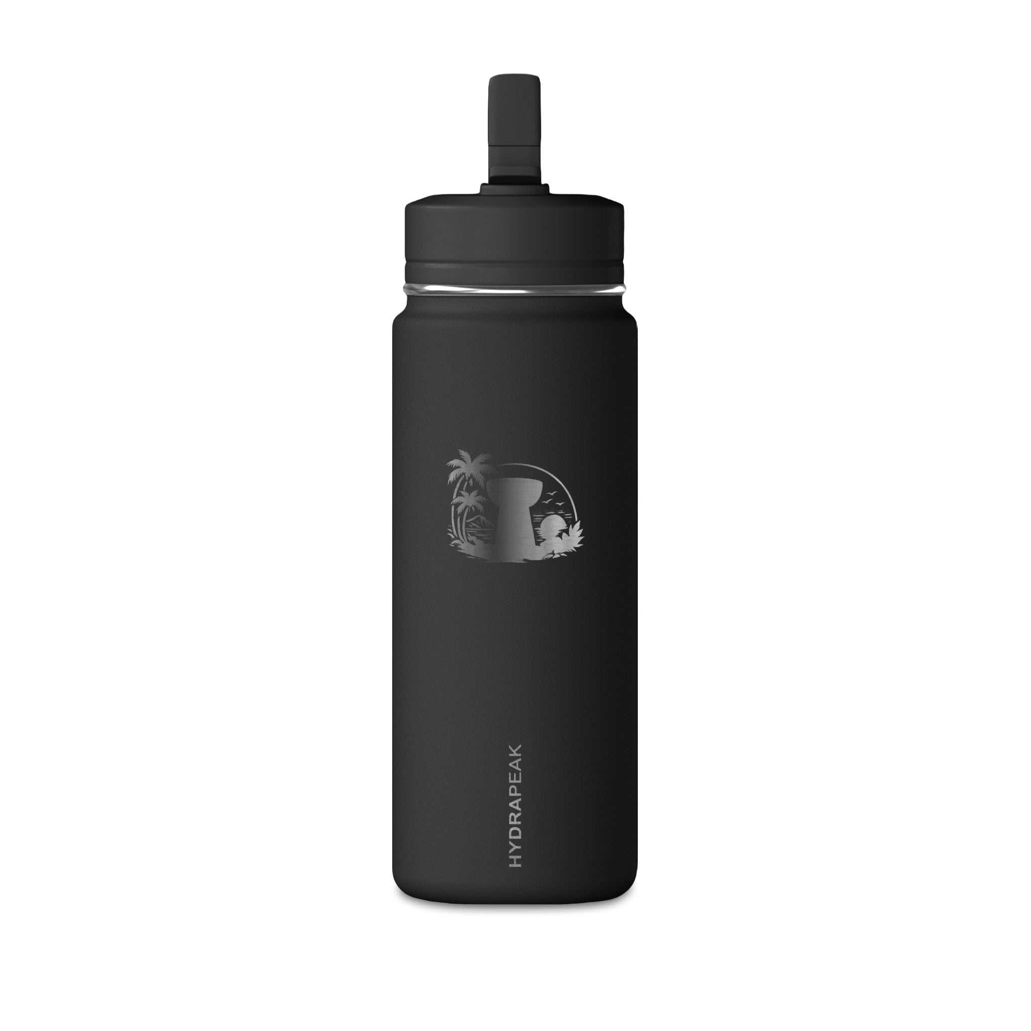 Personalized 20oz Mini Water Straw Bottle (Add Your Own Image, Logo or Text)