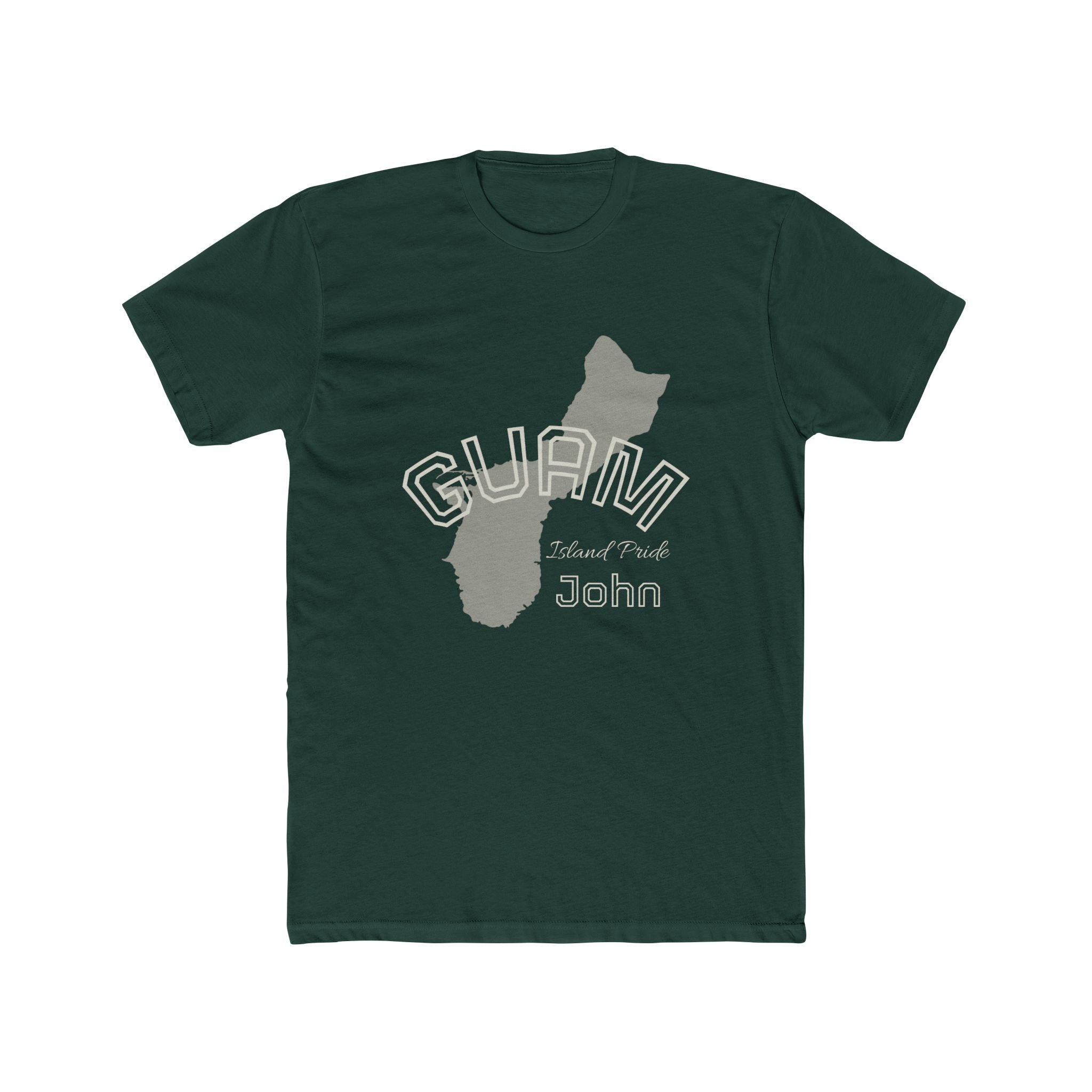 Personalize Guam Island Pride T-shirt | Custom Name T-shirt
