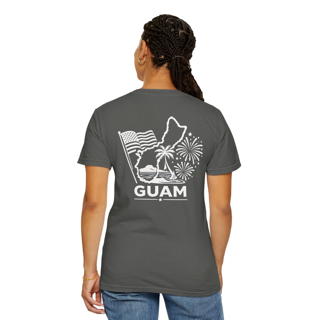 Adults Unisex 4th of July Island-Style T-Shirt