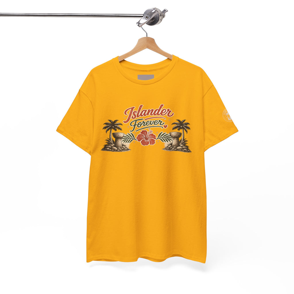 Personalized Islander Forever Unisex Heavy Cotton Tee (sample mockup)