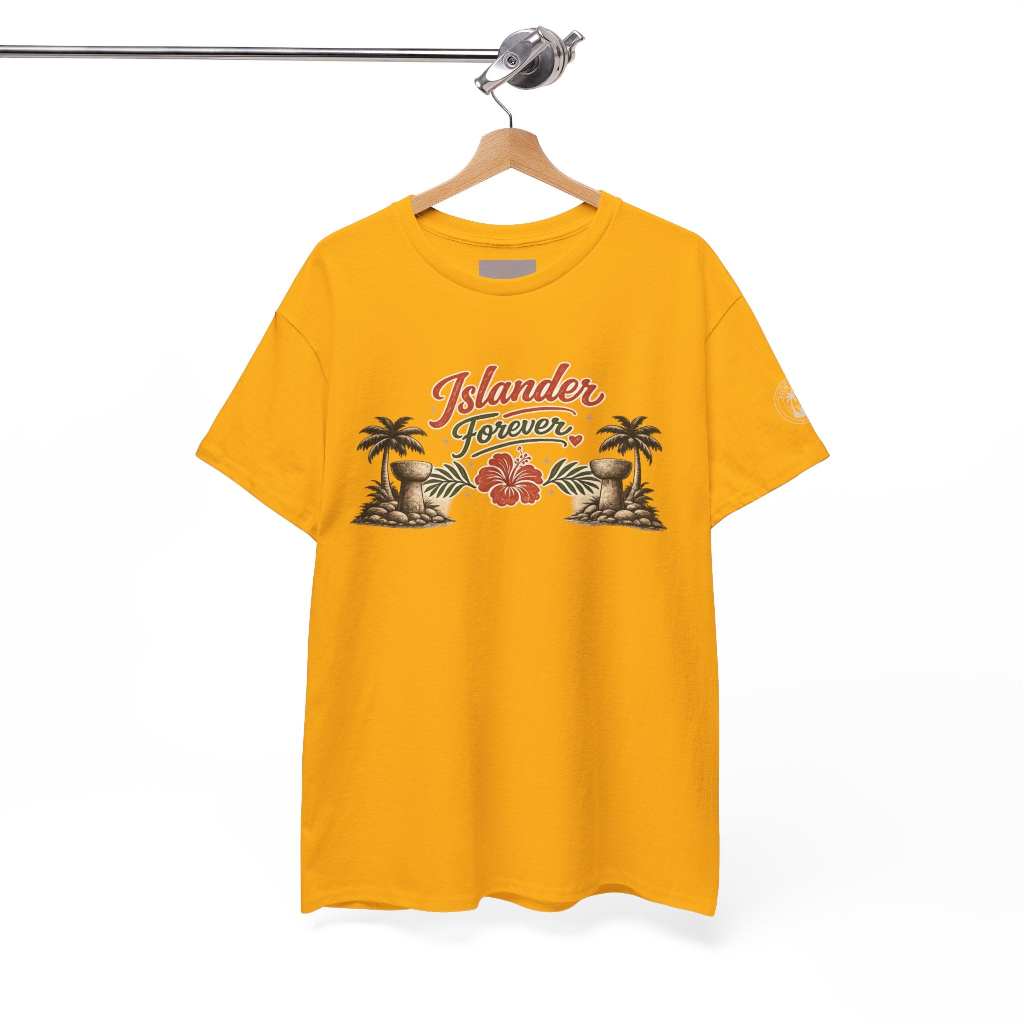 Personalized Islander Forever Unisex Heavy Cotton Tee (sample mockup)