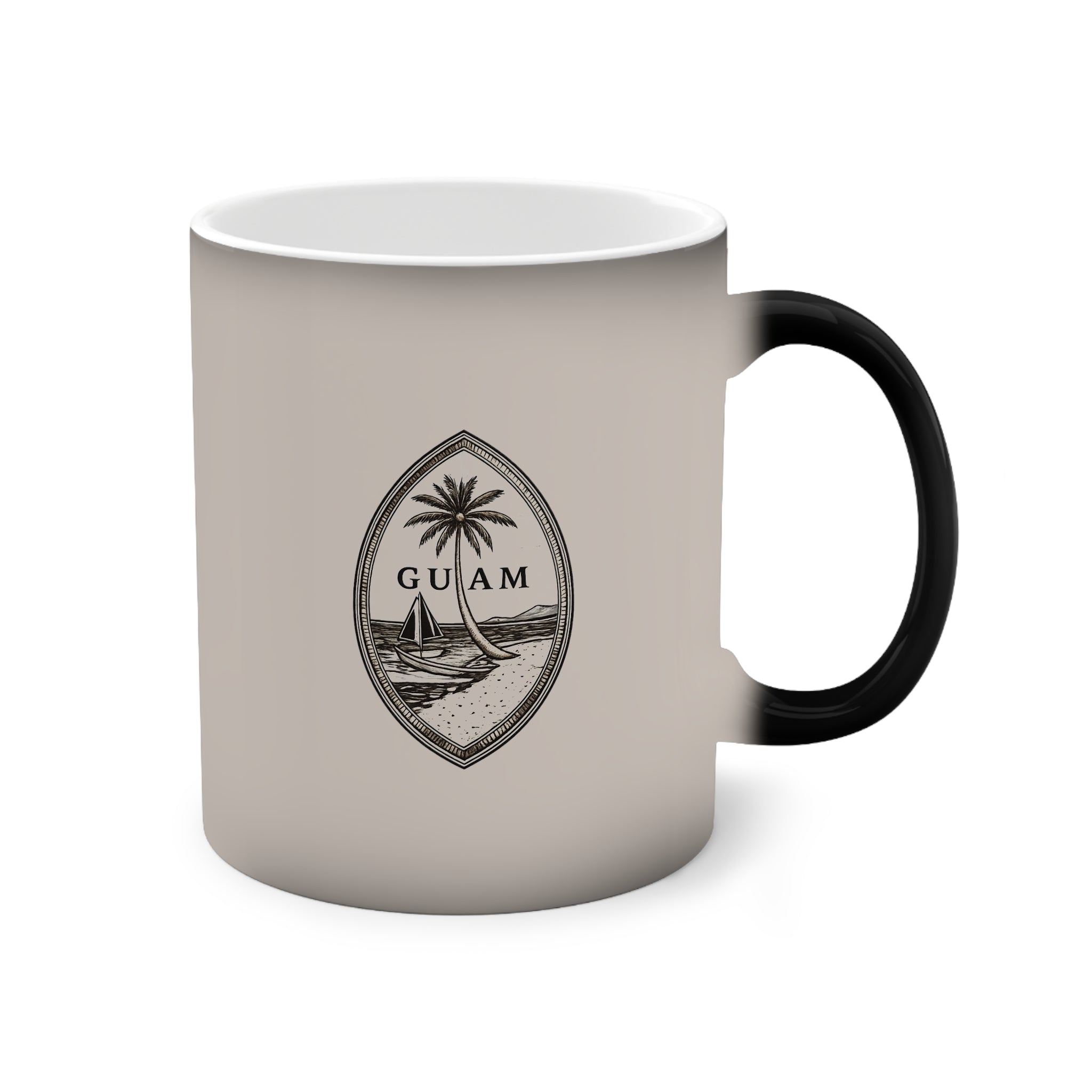 Personalized Color-Changing Mug | Heat-Activated 11oz Coffee Cup