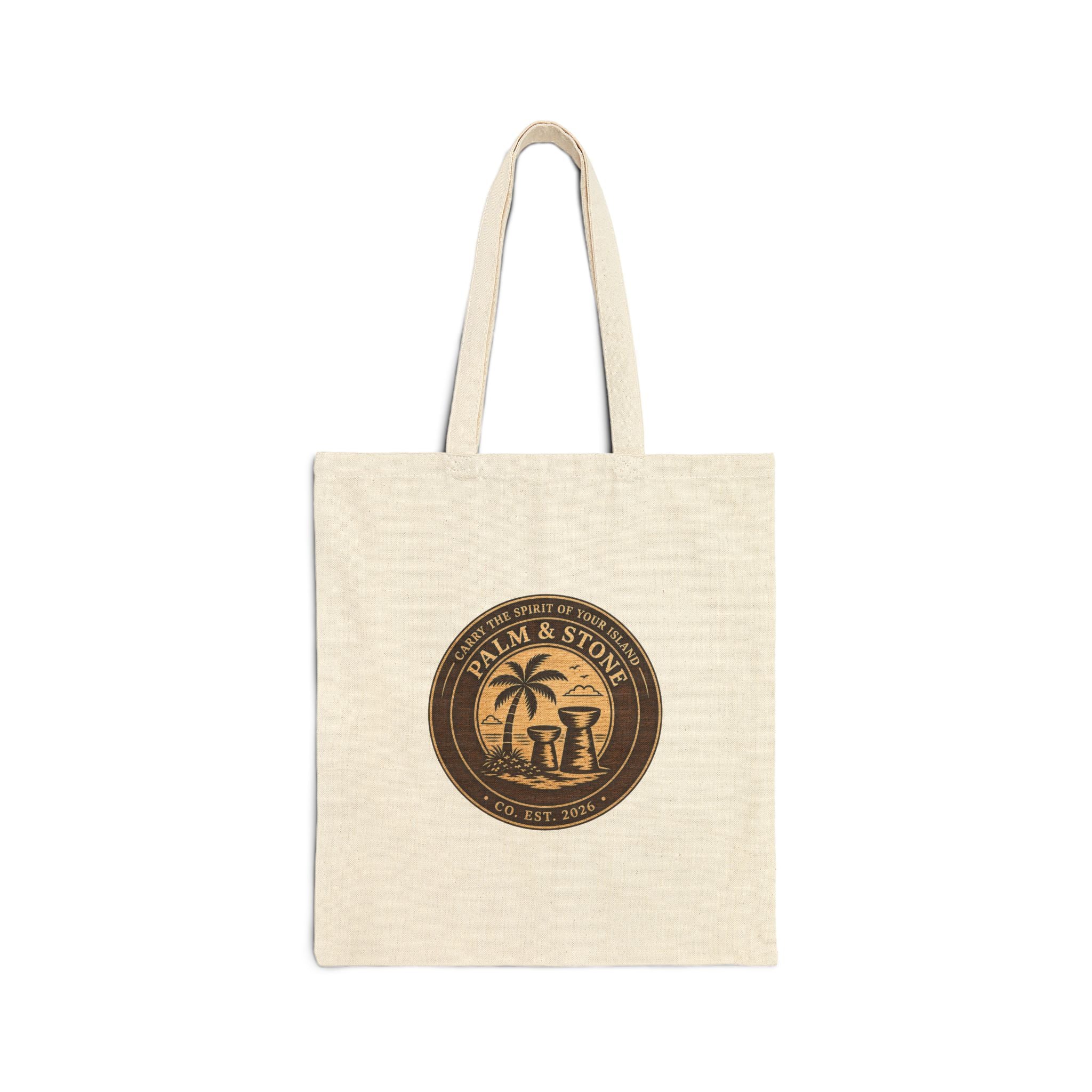 100% Islander Cotton Canvas Tote Bag