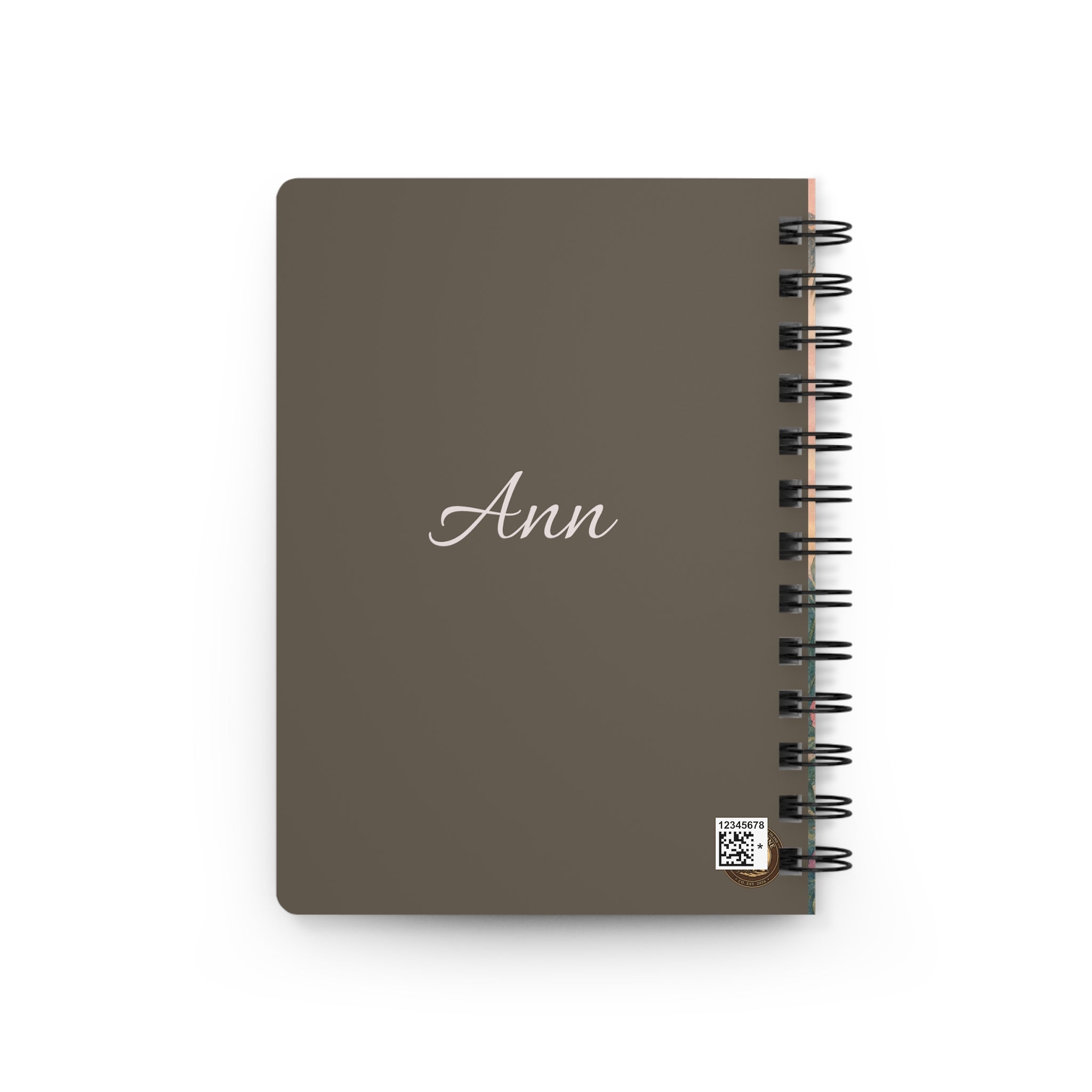 Personalized Spiral Notebook (Add your design)