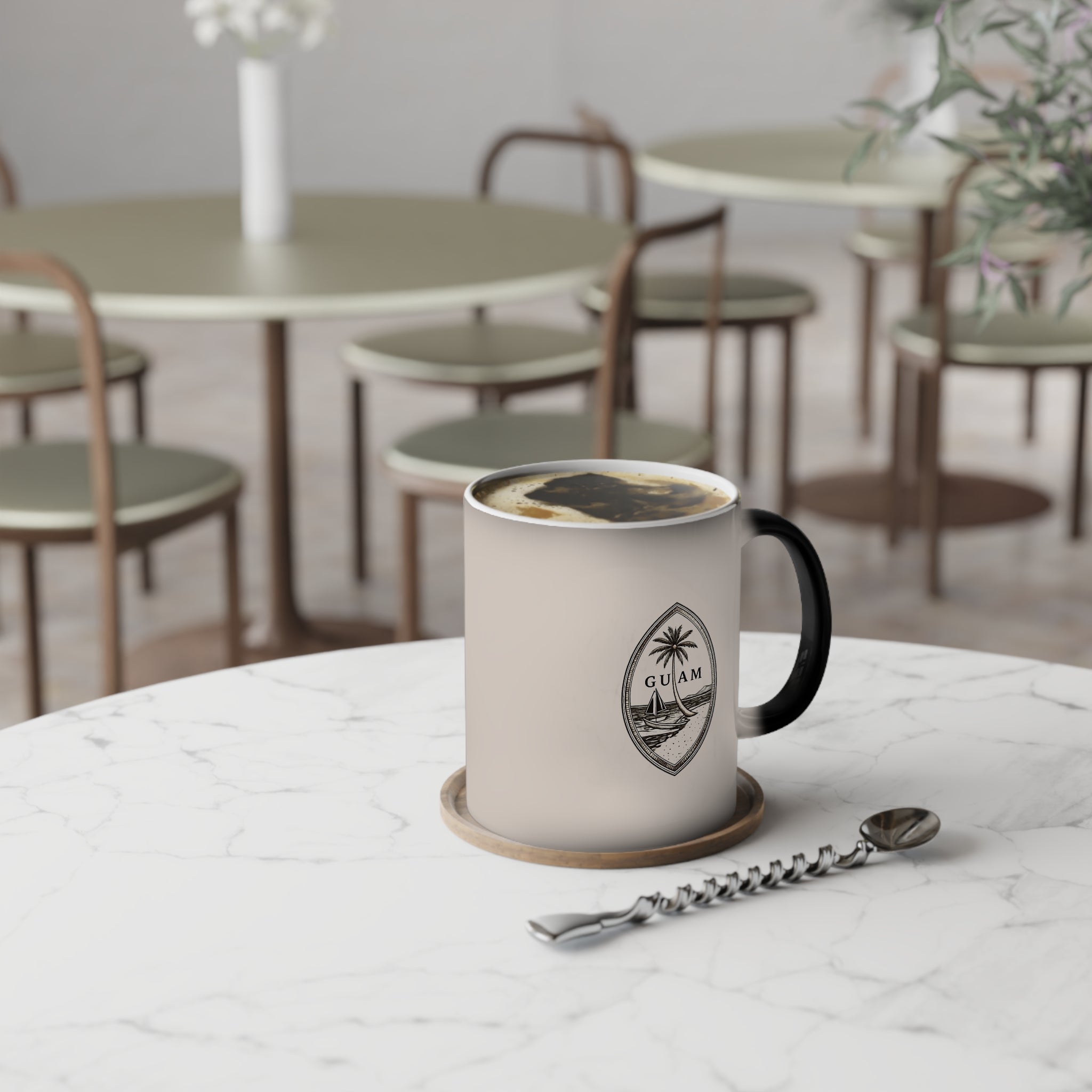 Personalized Color-Changing Mug | Heat-Activated 11oz Coffee Cup